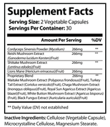 Mushroom Immune Booster Chaga, Cordyceps, Reishi and Lion’s Mane – image 2