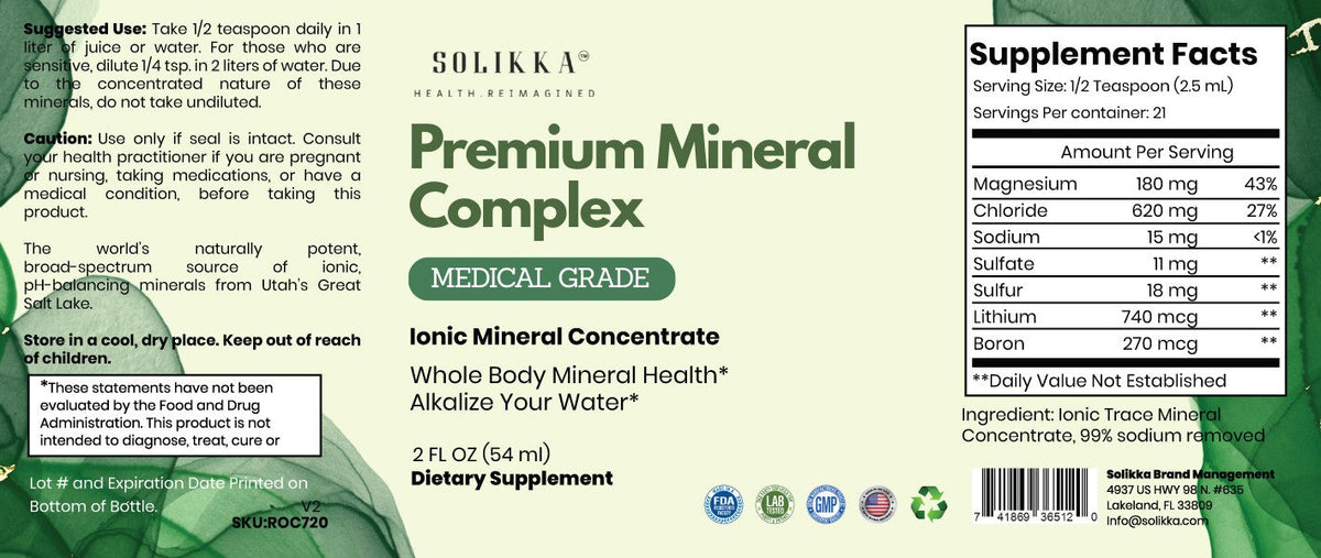 Premium Mineral Complex 2 fl oz