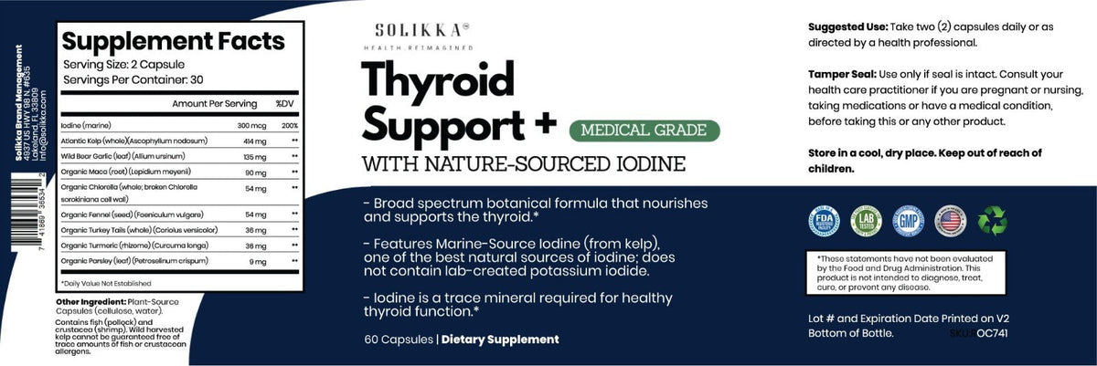 Thyroid Support Plus Medical Grade