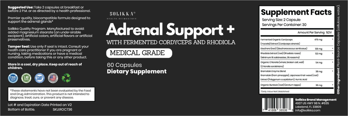 Adrenal Support Plus Medical Grade