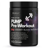 Pump Non-Stim Pre-Workout Cherry Blast 312g w/ Natural Flavor – image 1