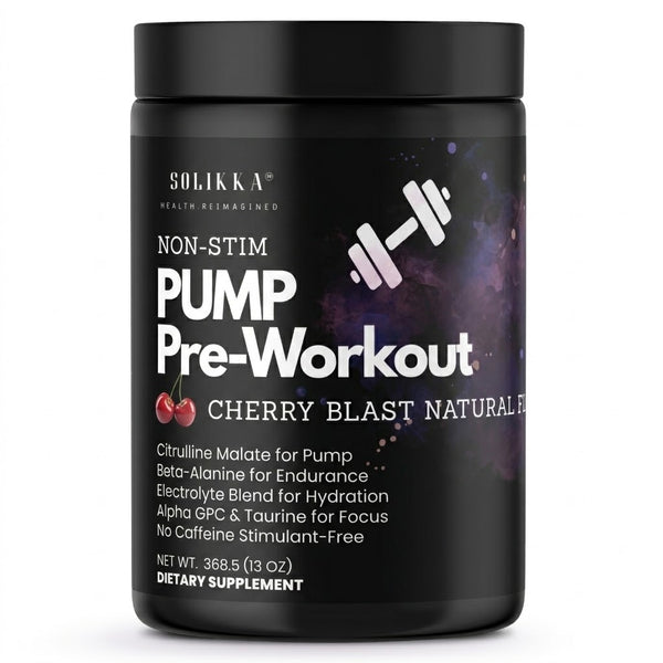 Pump Non-Stim Pre-Workout Cherry Blast 312g w/ Natural Flavor