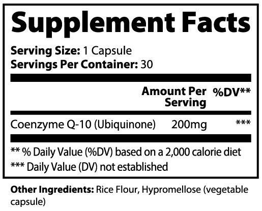Q PRIME CoQ10 Ubiquinone