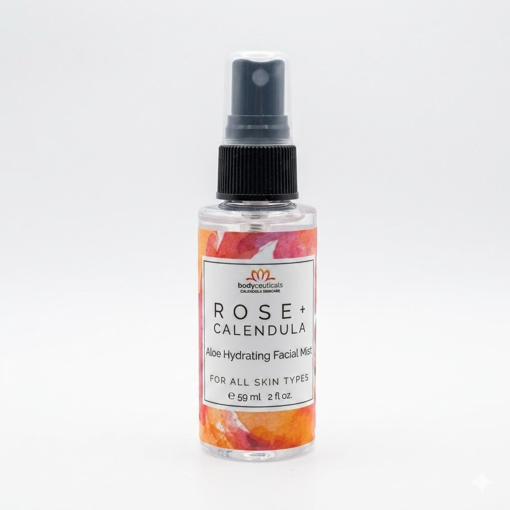 Bodyceuticals Hydrating Facial Mist - Rose + Calendula *Box not included*