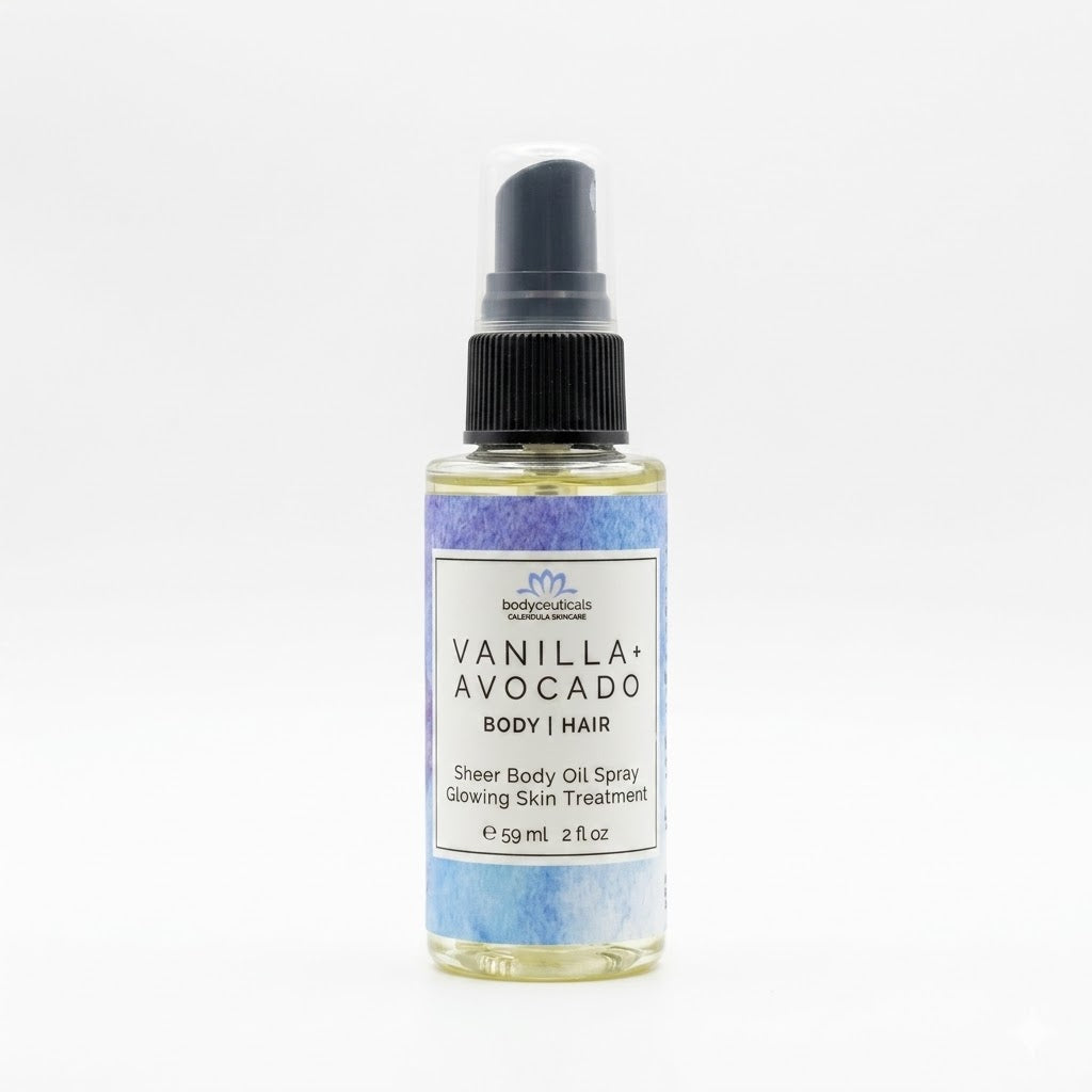 Bodyceuticals Body + Hair Oil - Vanilla Avocado Spray