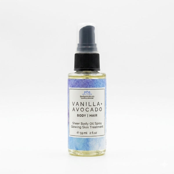 Bodyceuticals Body + Hair Oil - Vanilla Avocado Spray