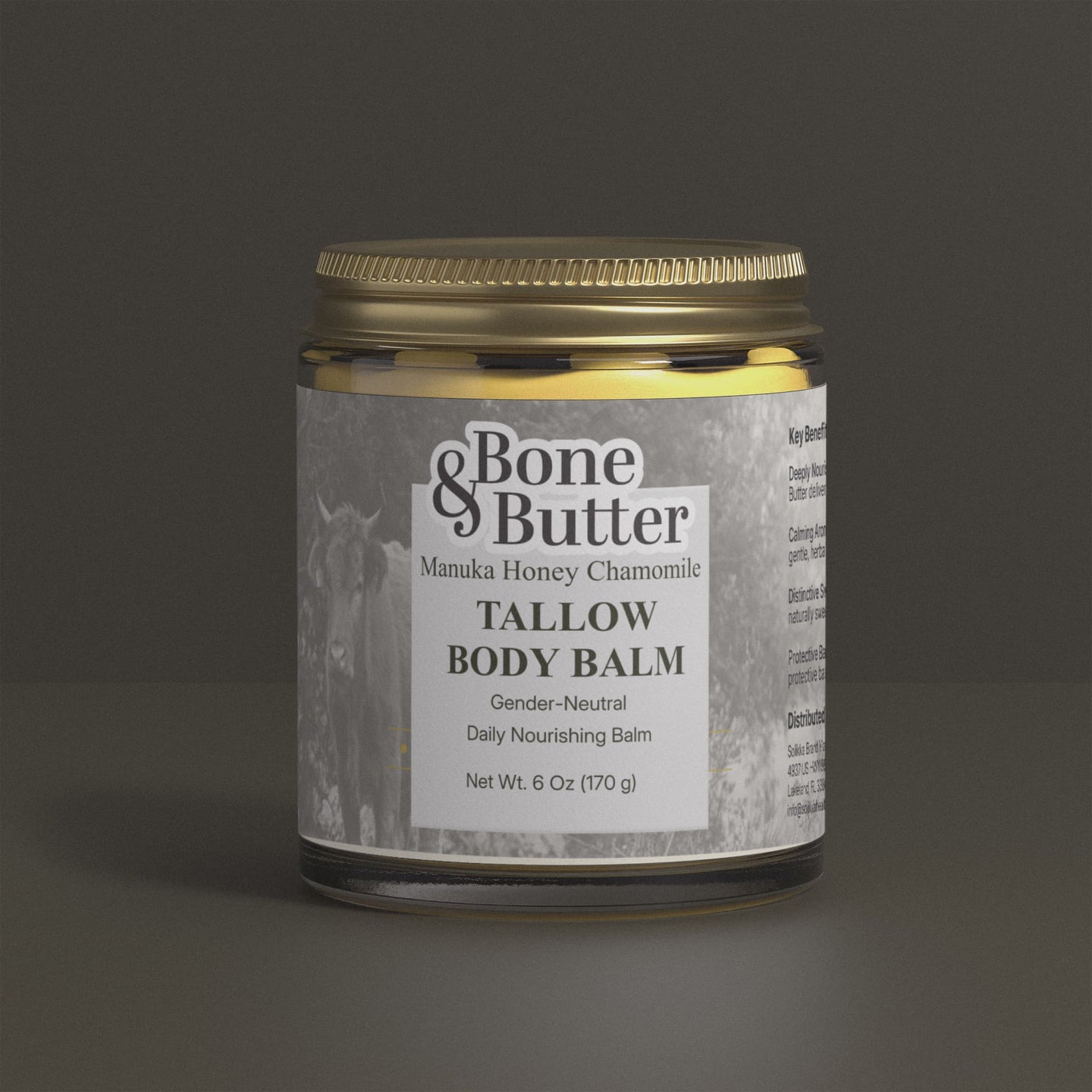 Manuka Honey Chamomile Tallow Body Balm