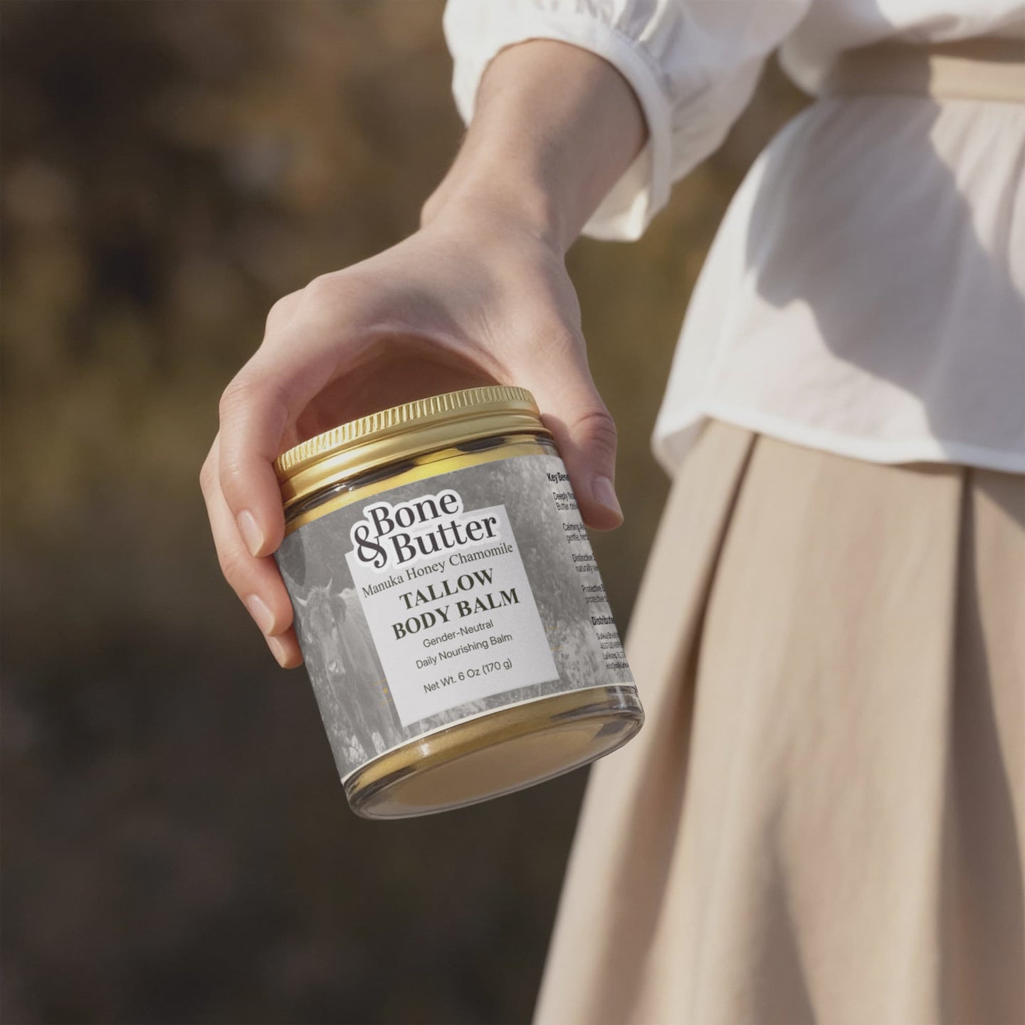 Manuka Honey Chamomile Tallow Body Balm