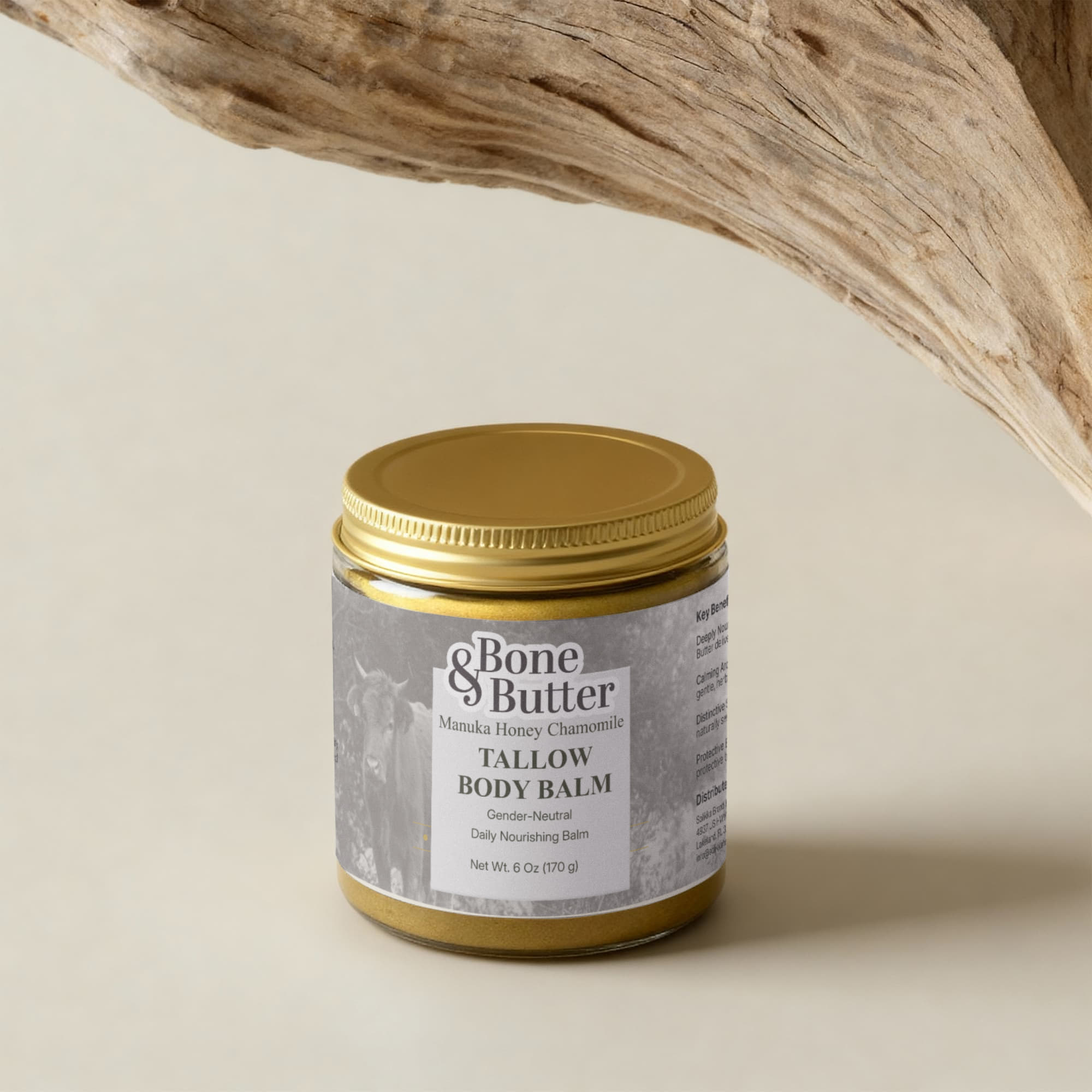 Manuka Honey Chamomile Tallow Body Balm