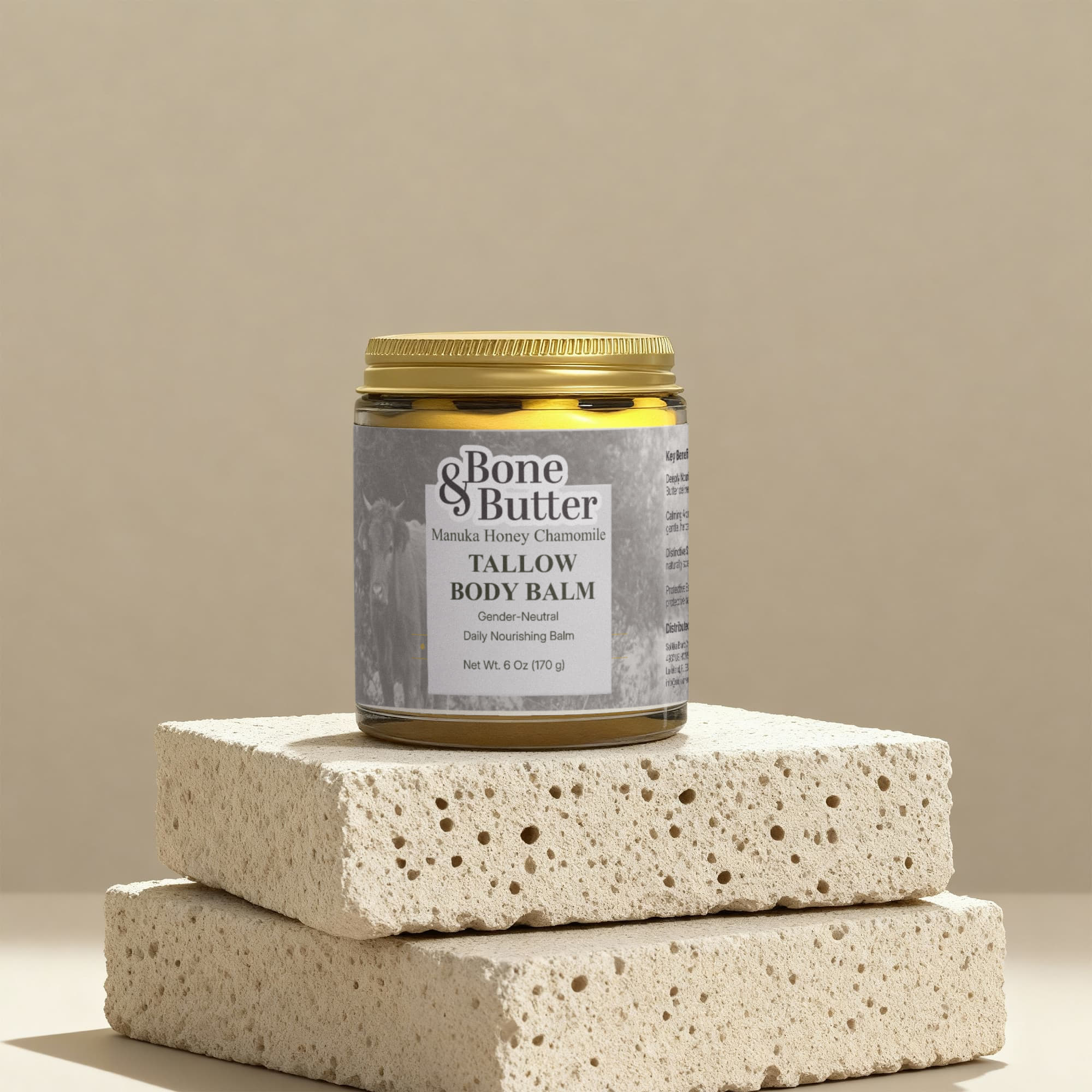 Manuka Honey Chamomile Tallow Body Balm