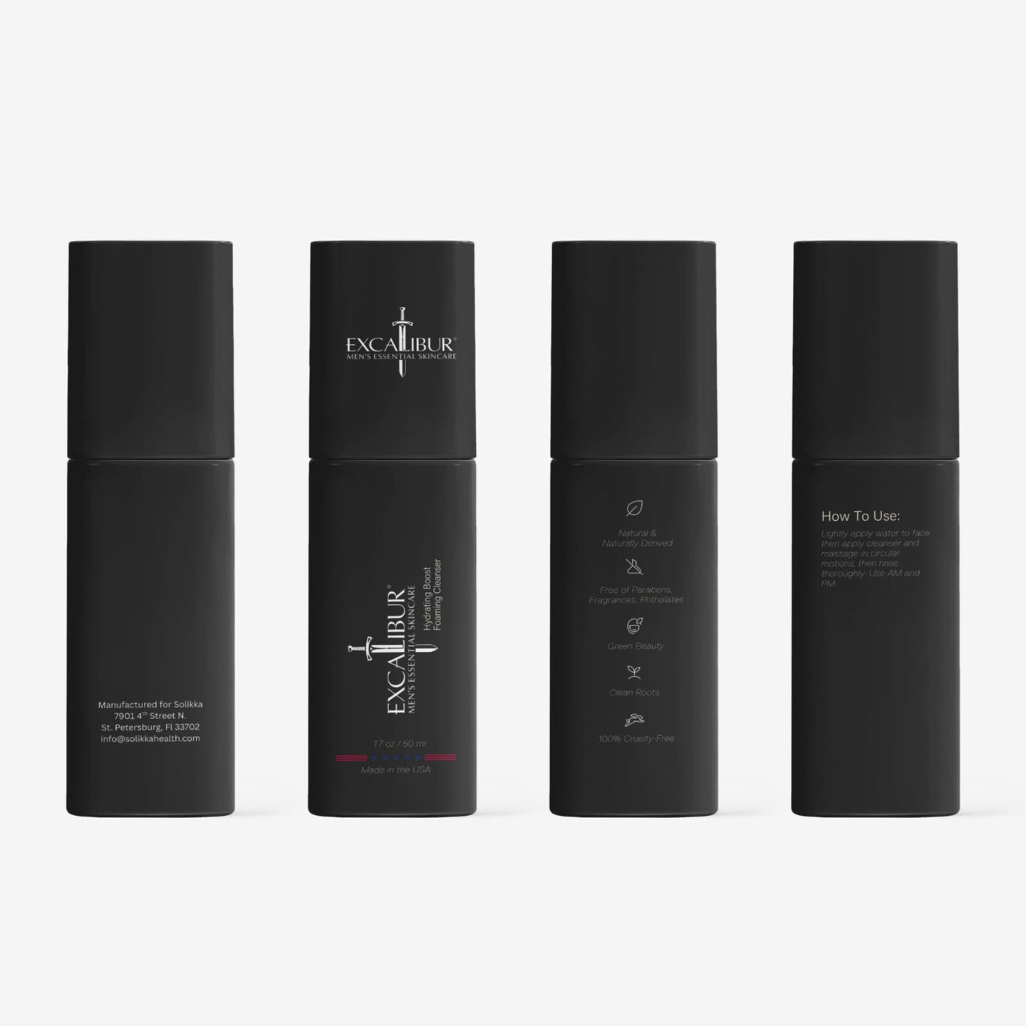 Excalibur-Foaming Cleanser for Men