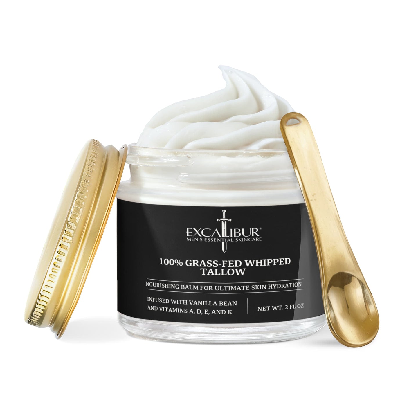 Excalibur-Whipped Grass-Fed Tallow for Men