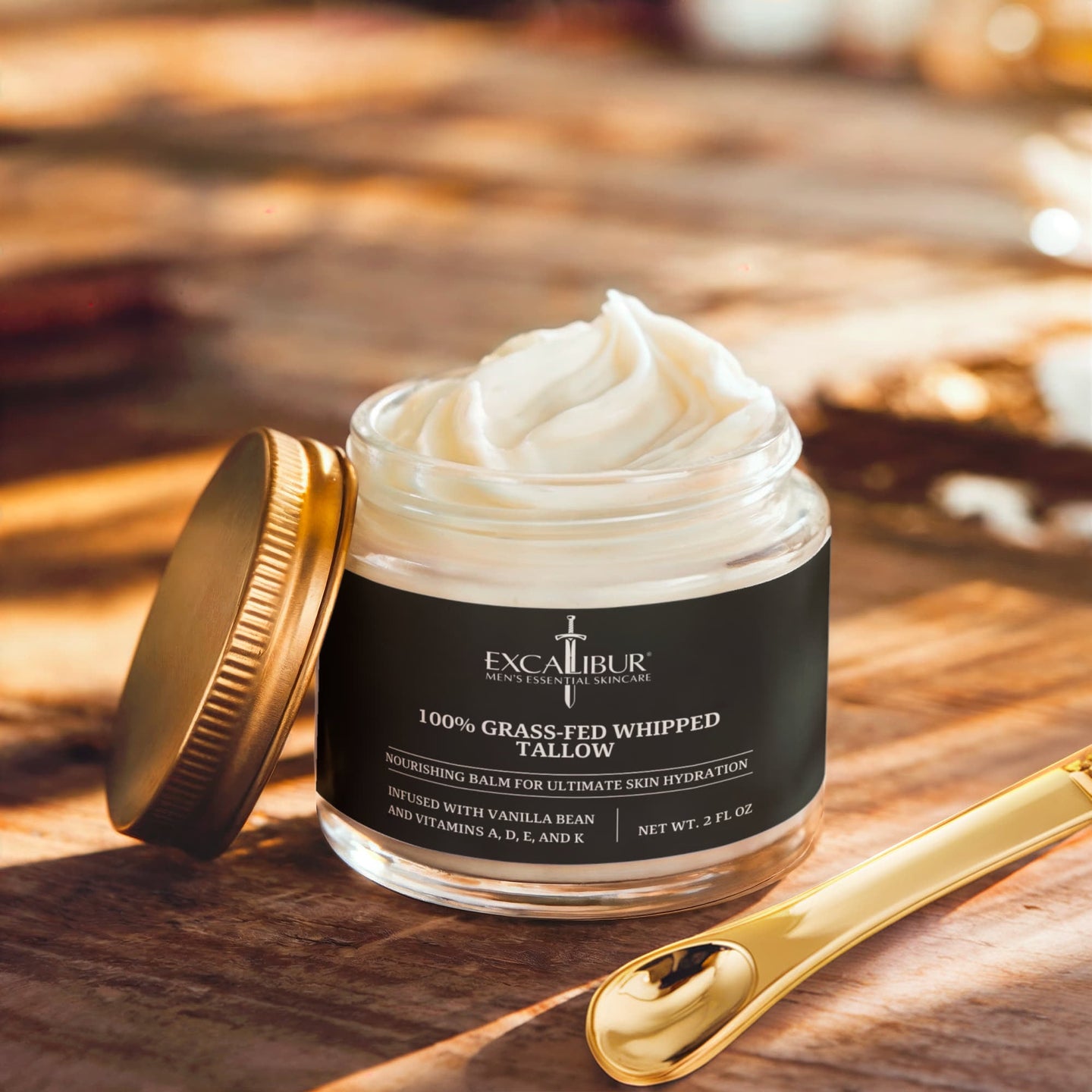 Excalibur-Whipped Grass-Fed Tallow for Men