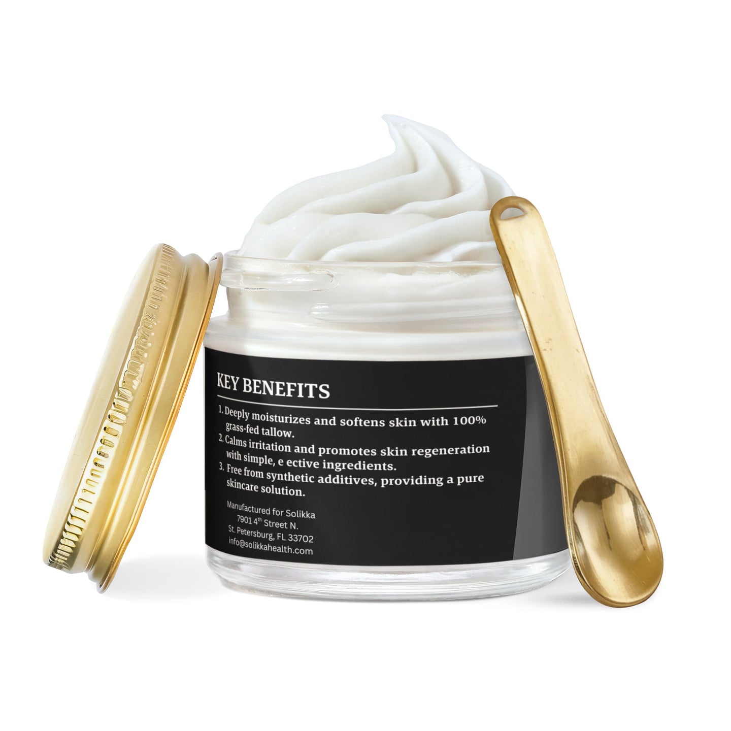 Excalibur-Whipped Grass-Fed Tallow for Men