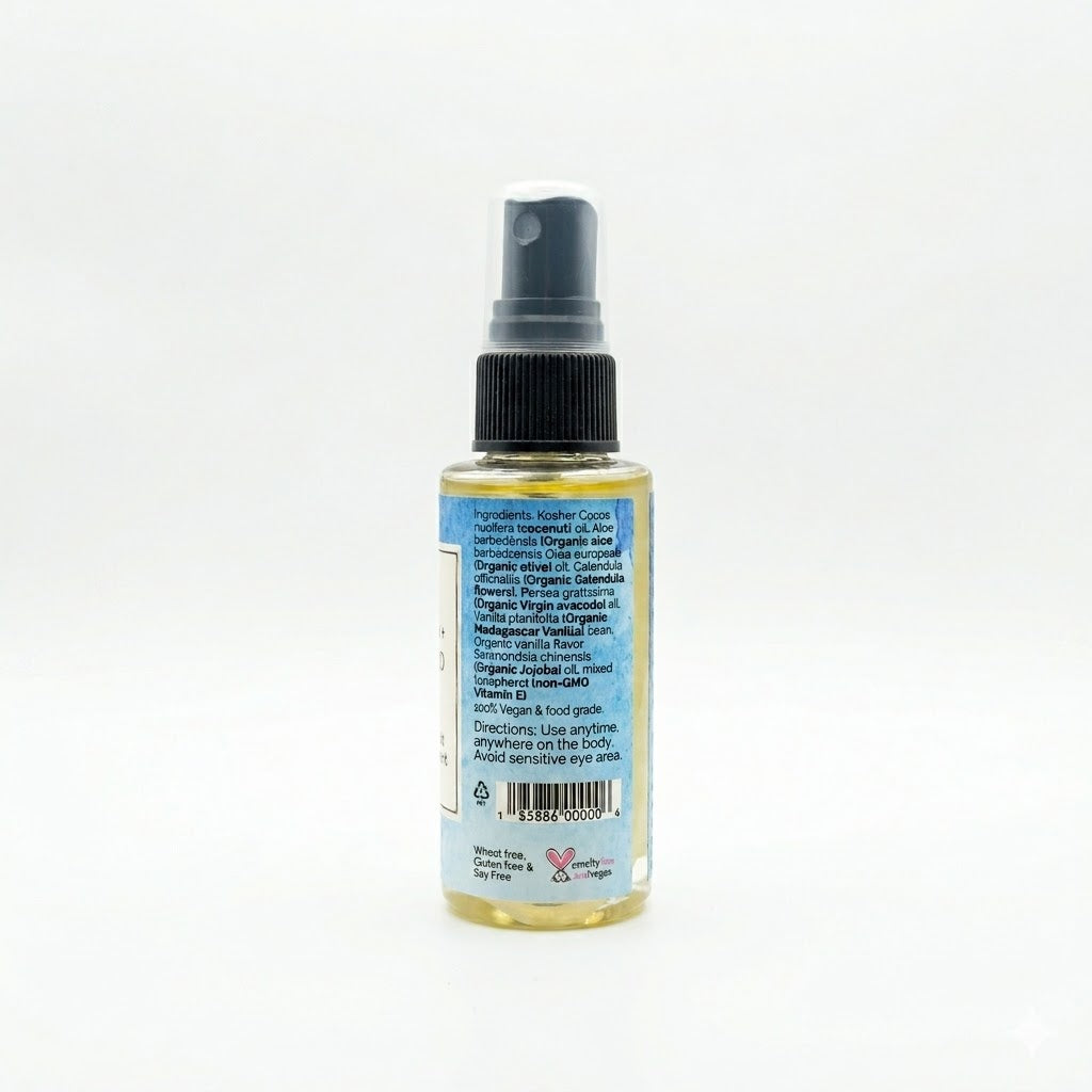 Bodyceuticals Body + Hair Oil - Vanilla Avocado Spray