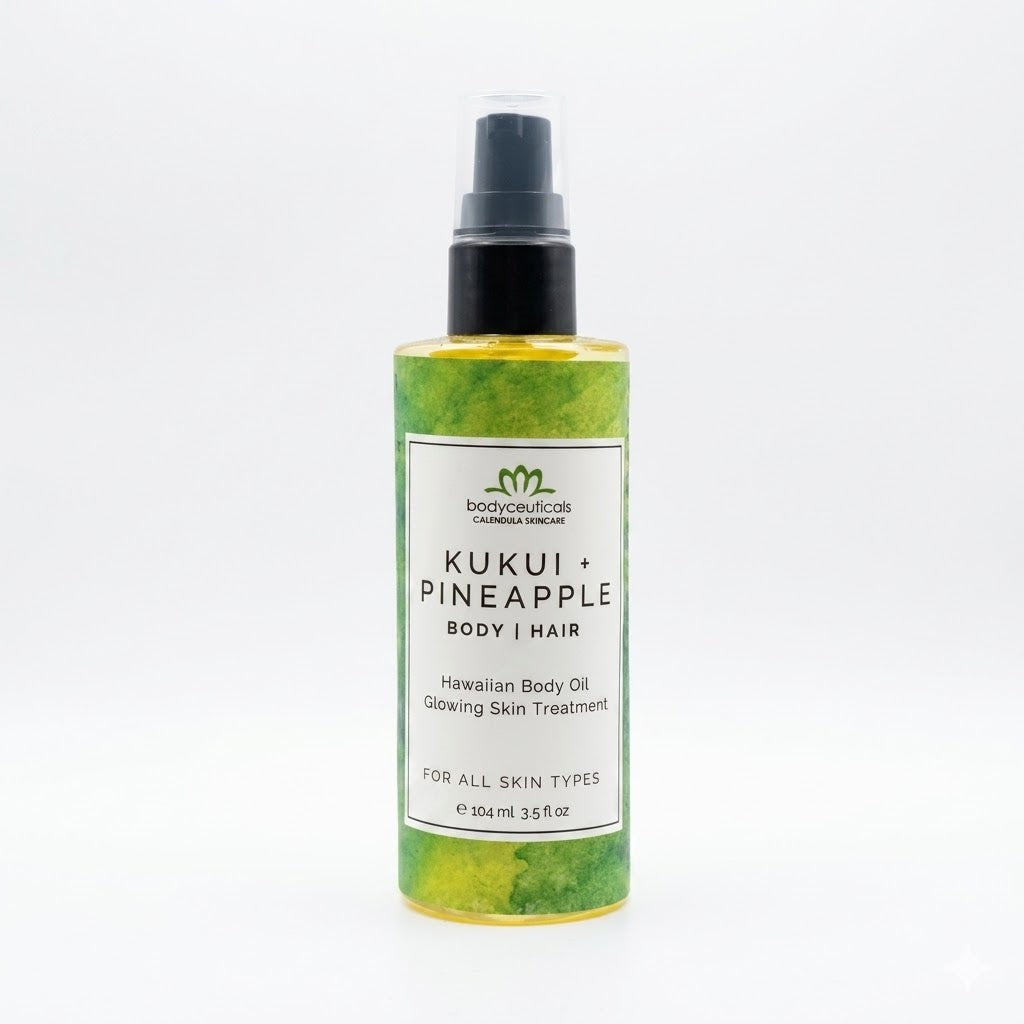 Bodyceuticals Body + Hair Oil - Kukui Pineapple