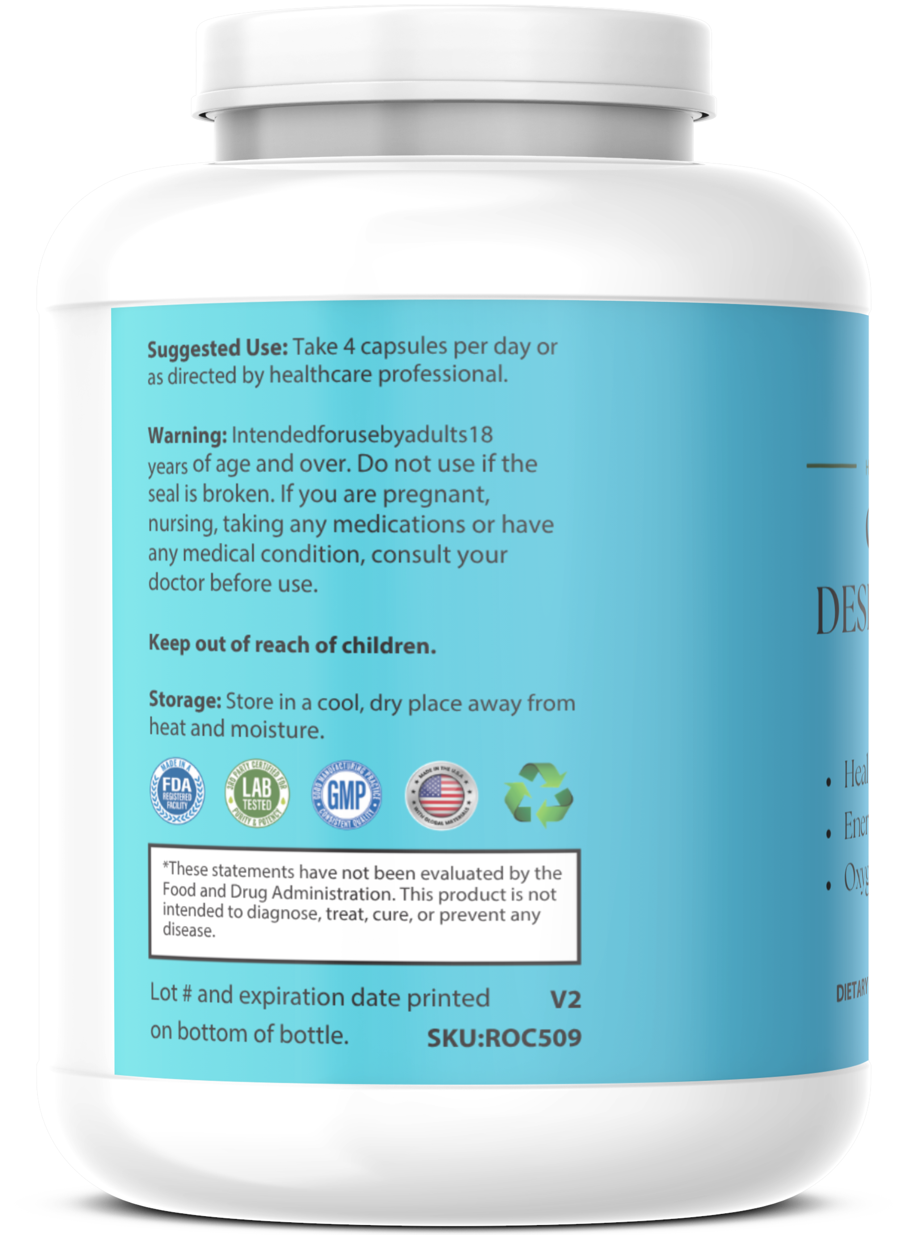 Grass Fed Desiccated Beef Liver Capsules – Pasture Raised