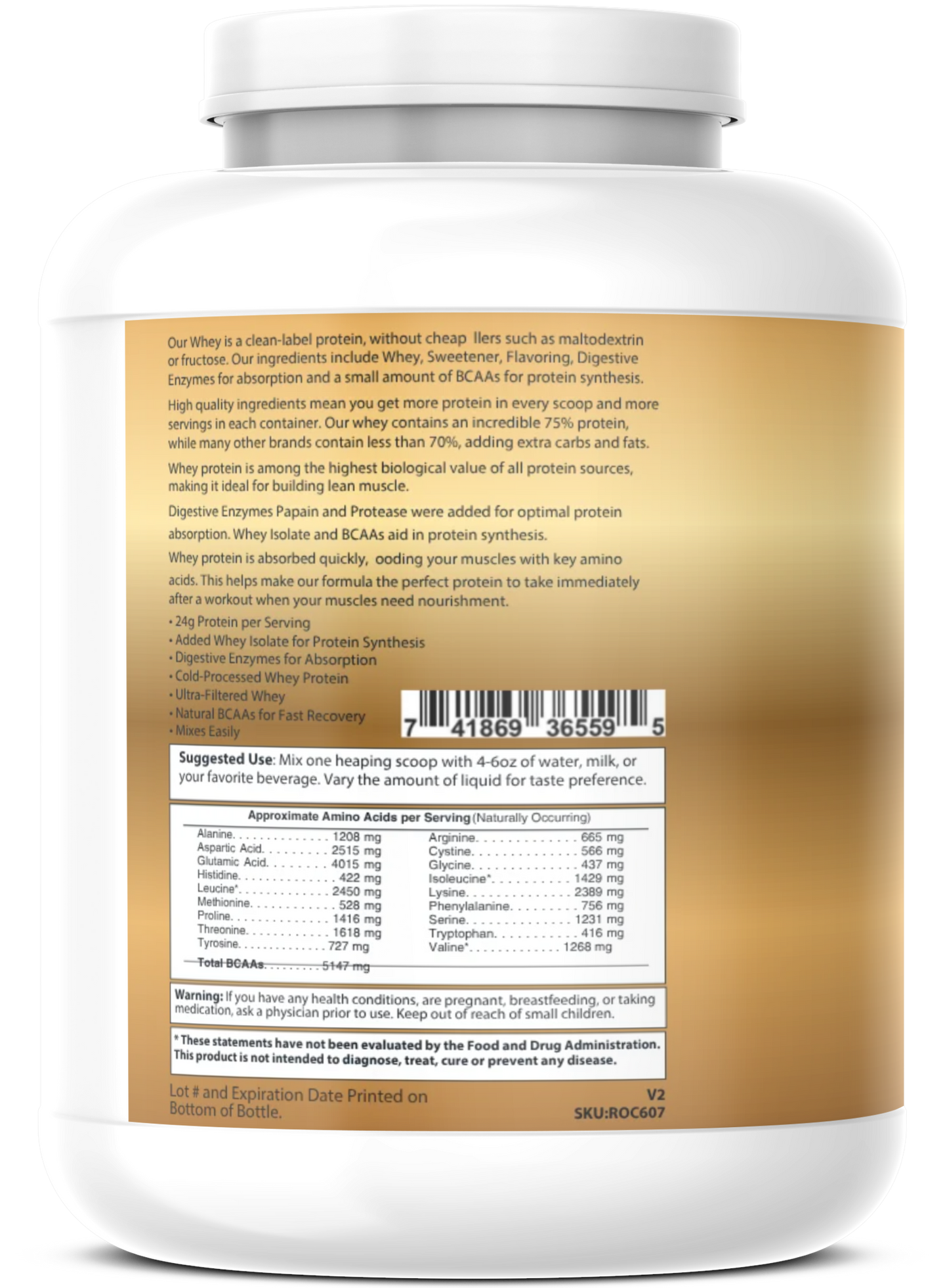 Protein Whey 2lb Chocolate