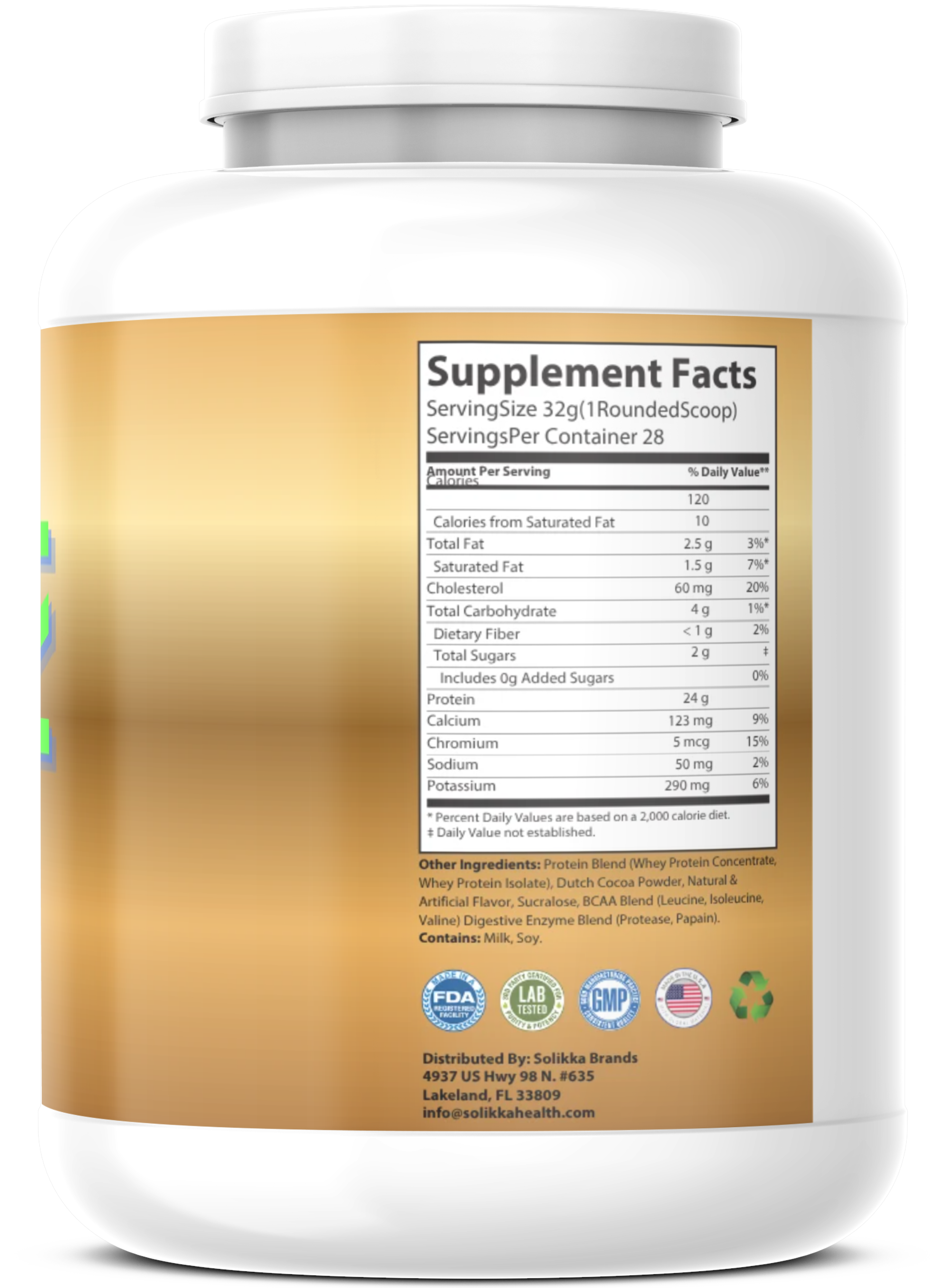 Protein Whey 2lb Chocolate