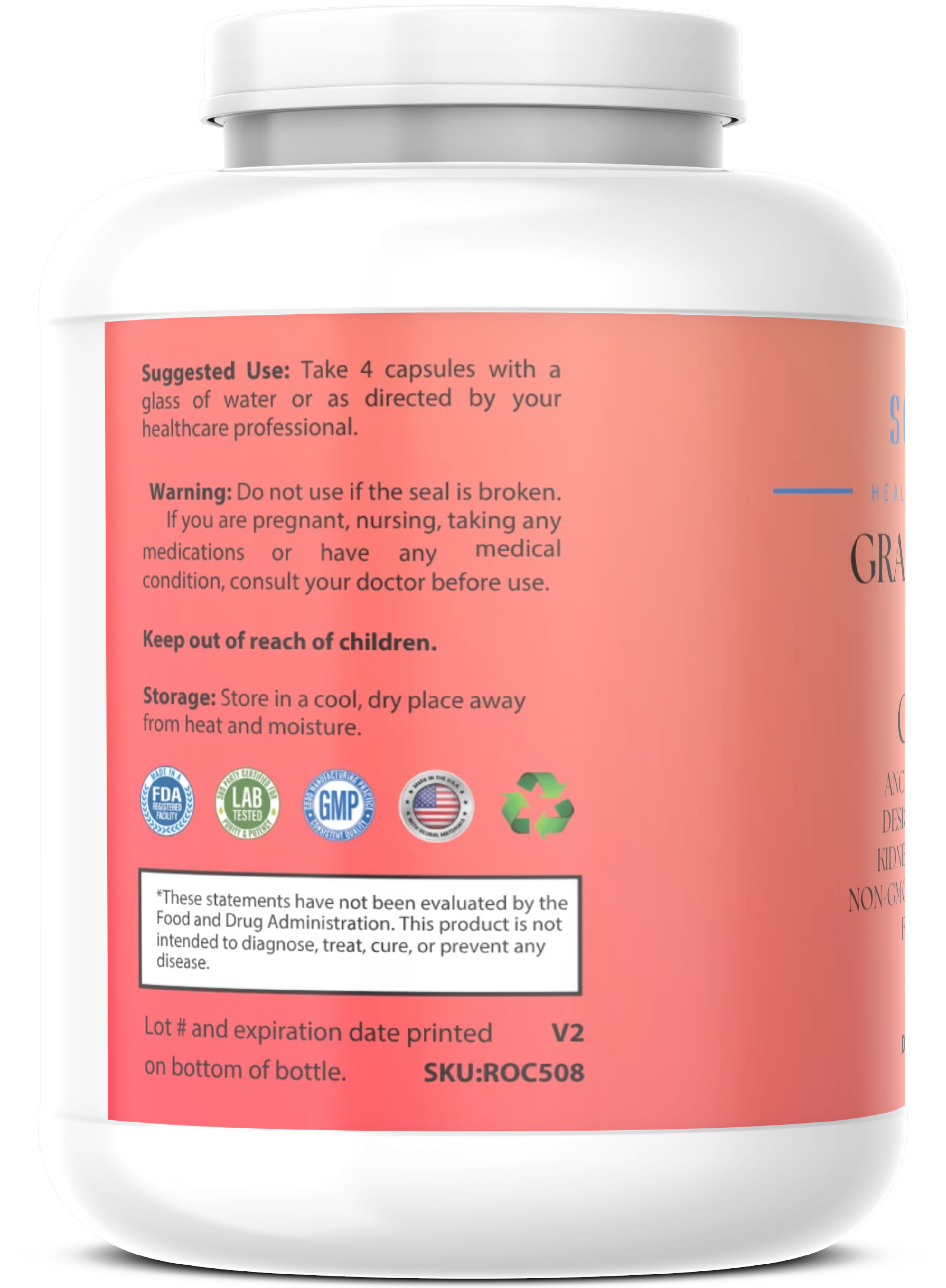 Grass Fed Beef Organ Complex – Ancestral Superfood – Desiccated Liver, Heart, Kidney, Pancreas, Spleen