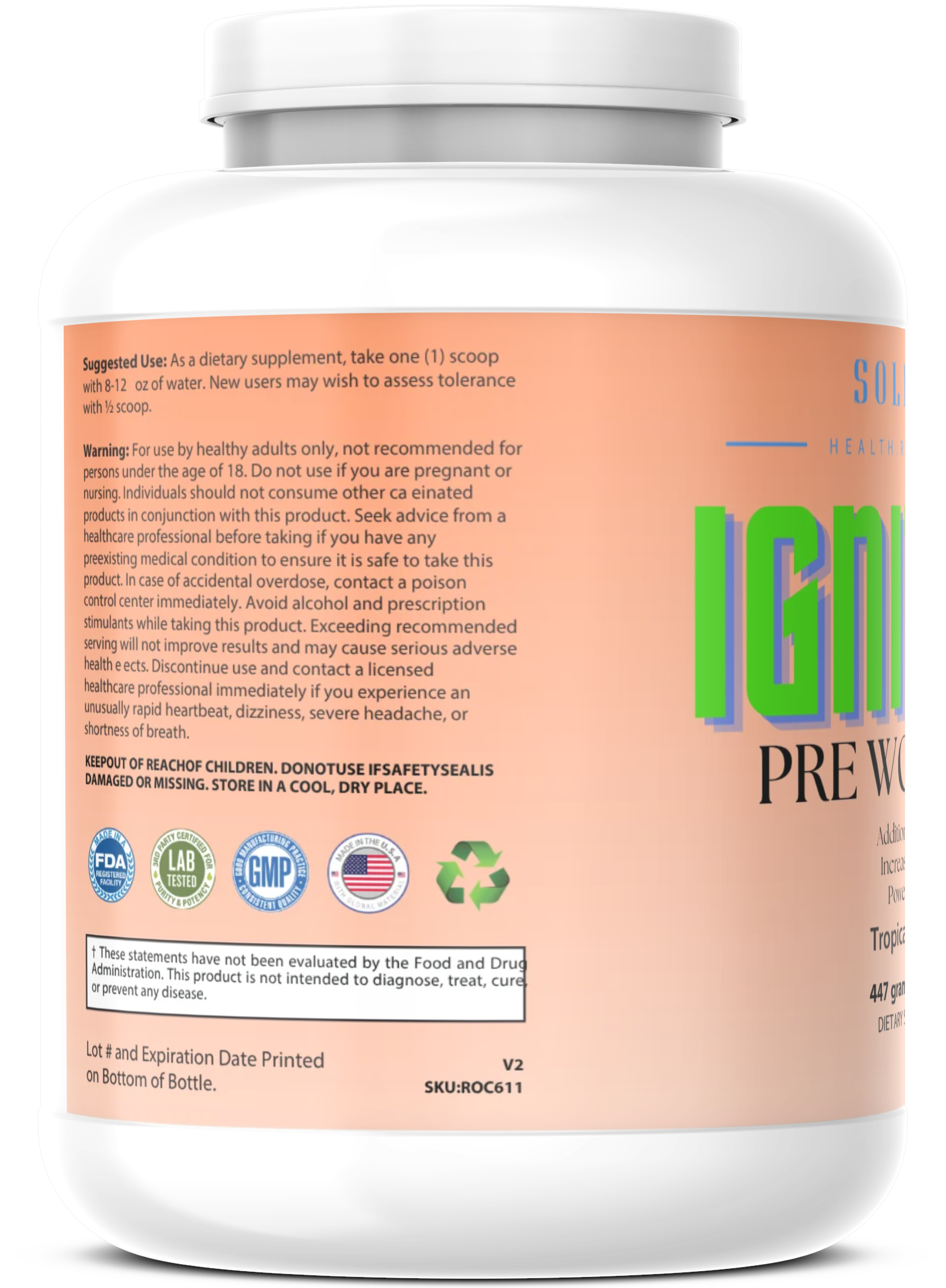 Pre-Workout (Tropical Sunrise)