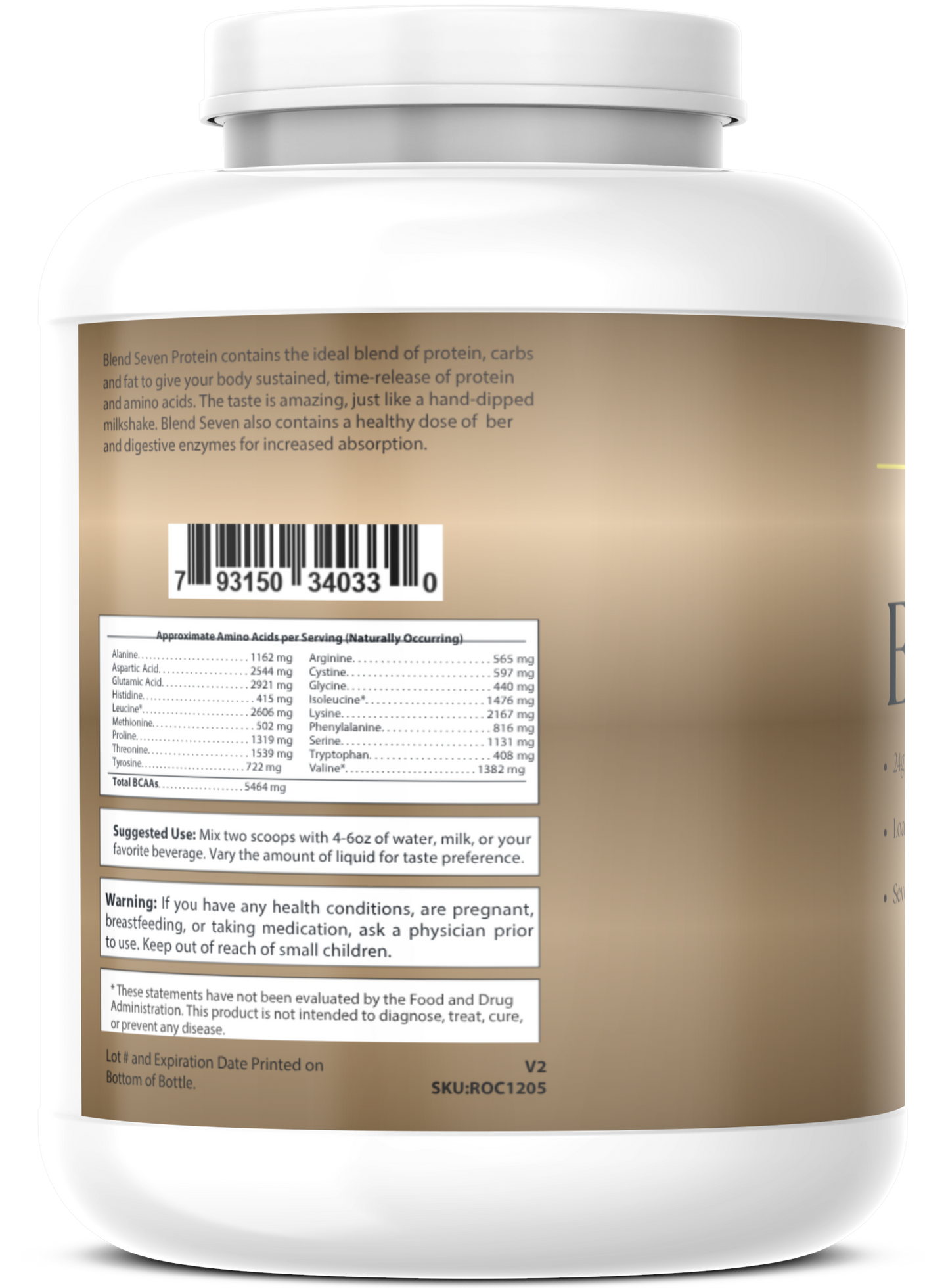 2.9lb Essential Meal Replacement Protein Chocolate Milkshake w/0% Added Sugar