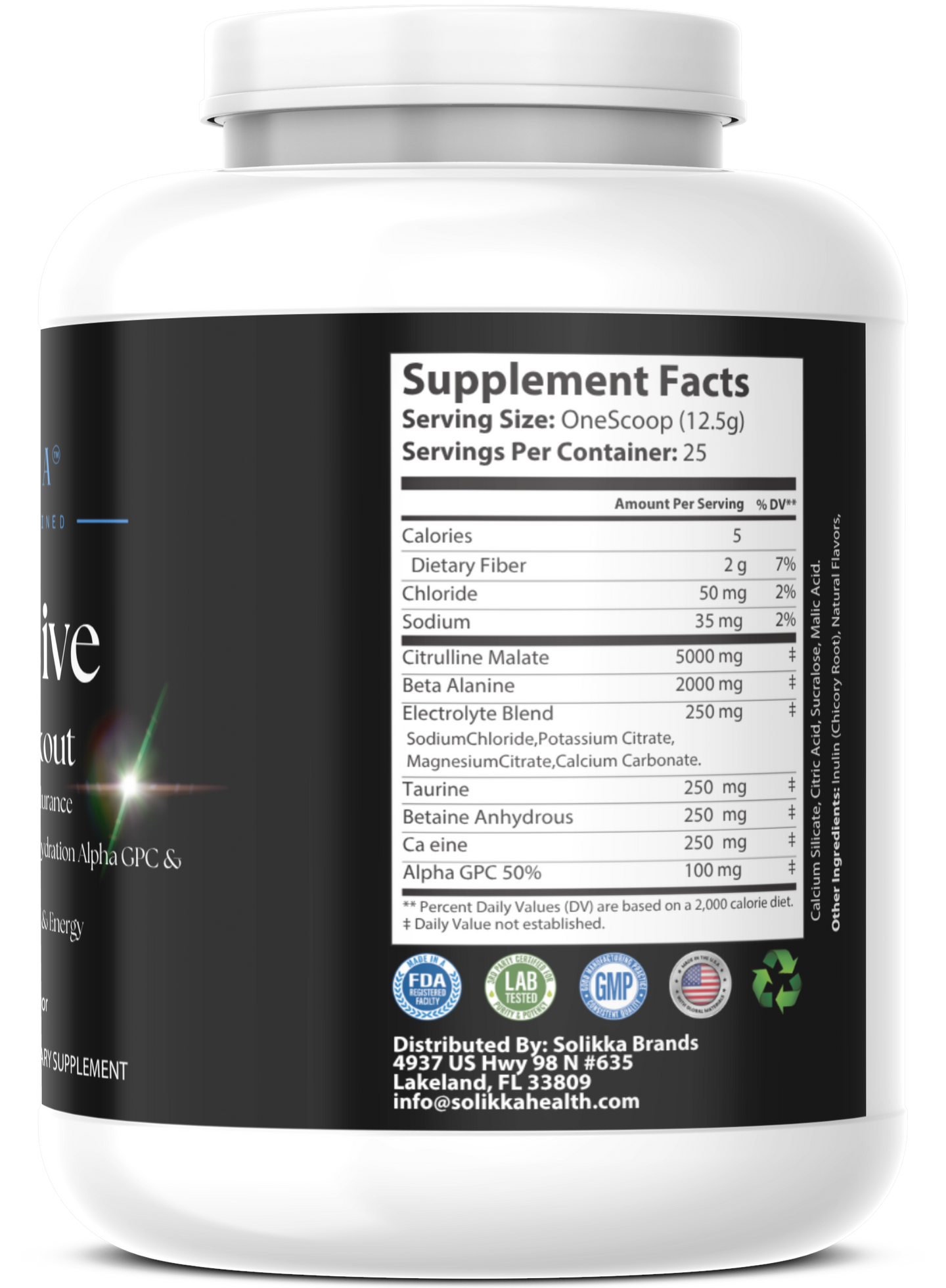 Pre-Workout Blast-Off 312g w/ Natural Flavor