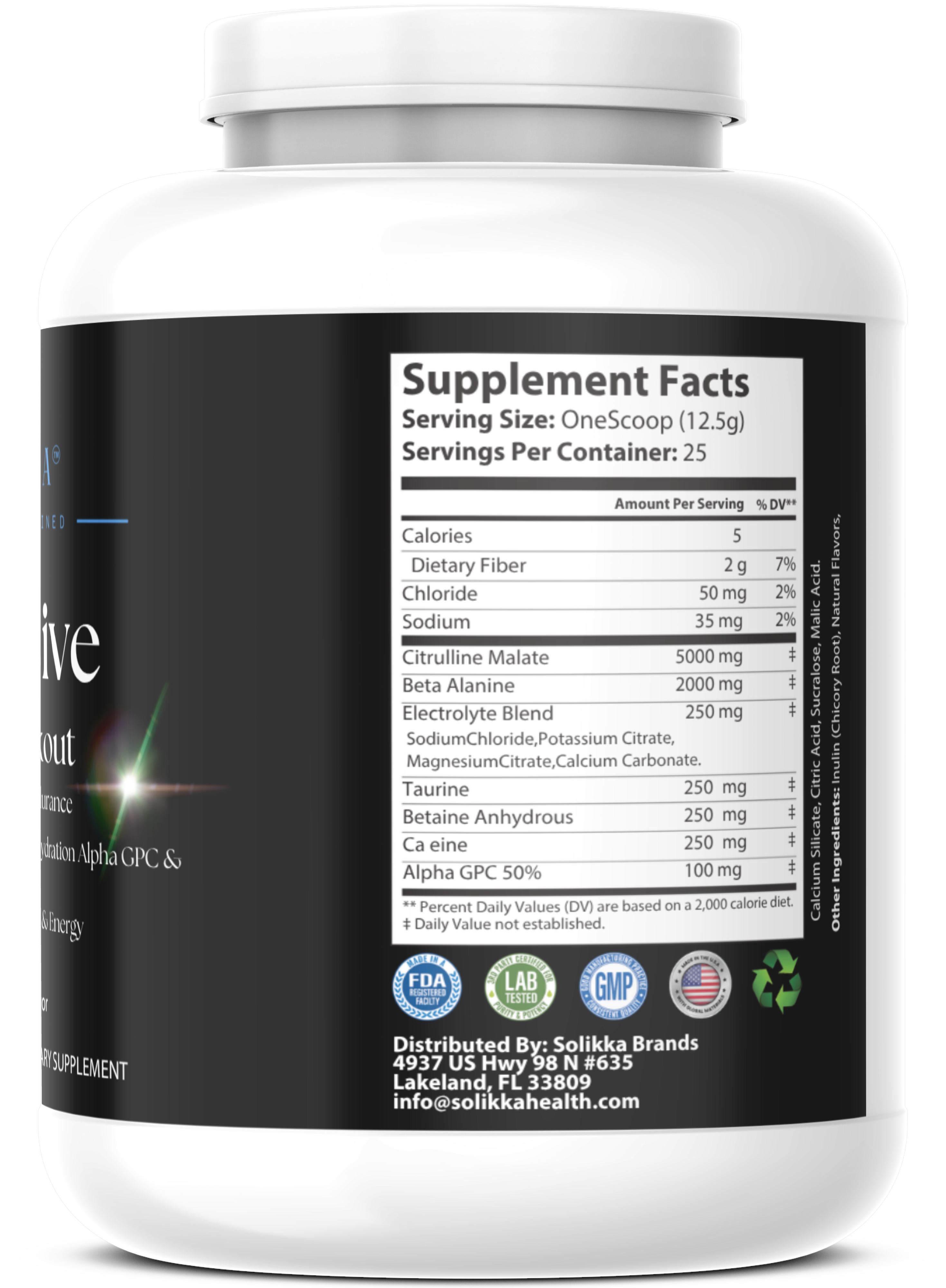 Pre-Workout Blast-Off 312g w/ Natural Flavor