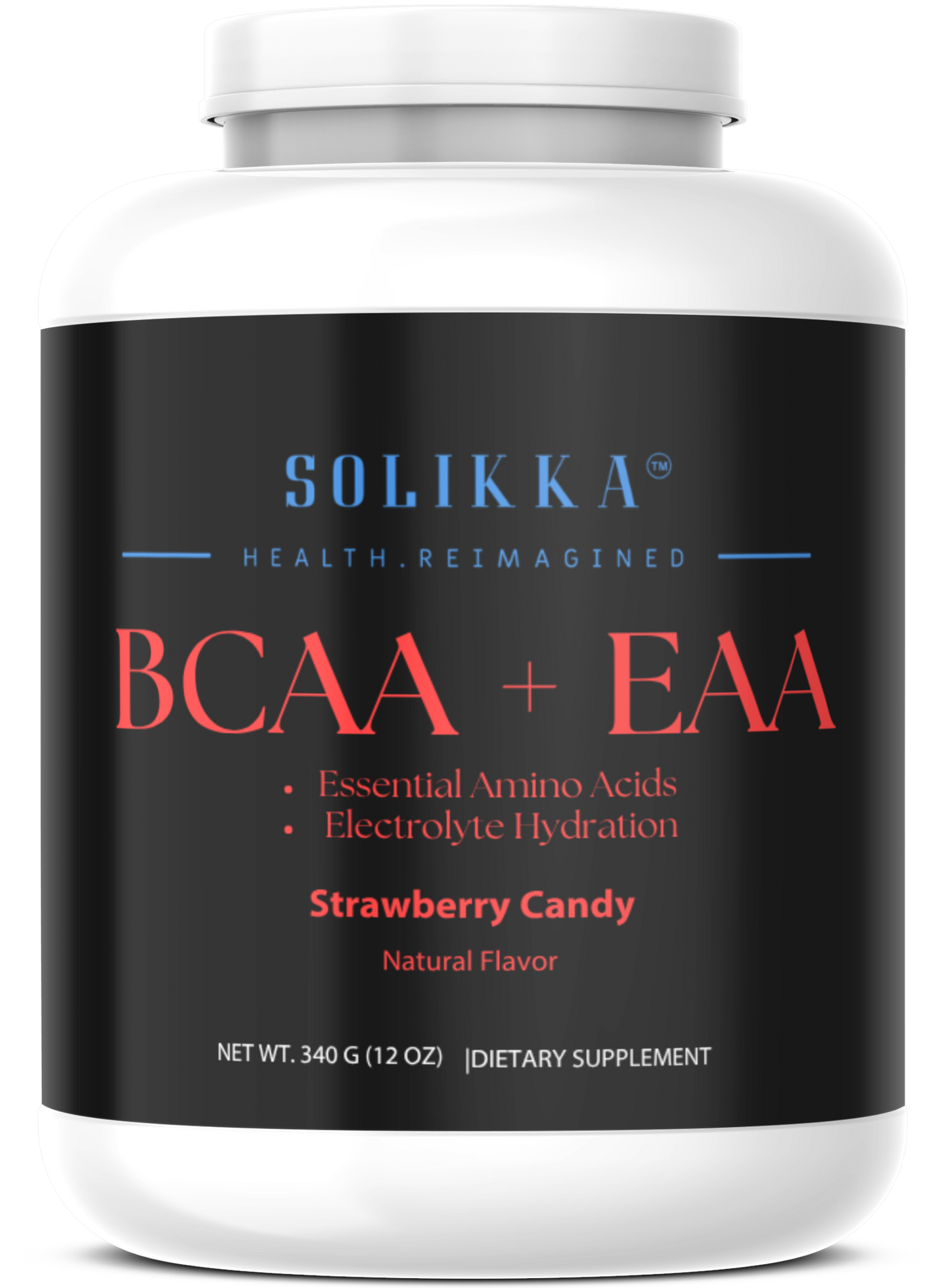 BCAA + EAA Strawberry Candy 300g w/Natural Flavor