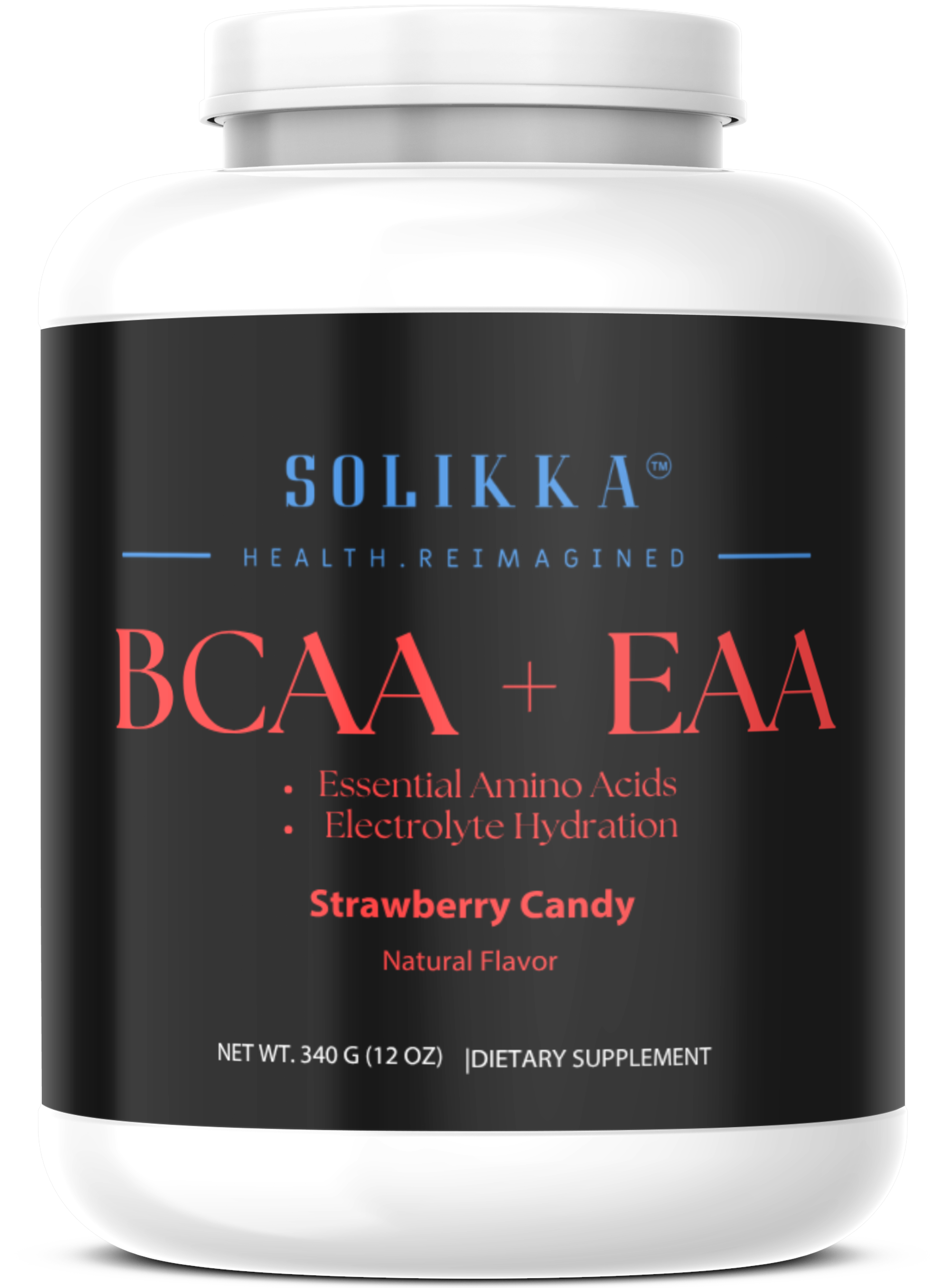 BCAA + EAA Strawberry Candy 300g w/Natural Flavor