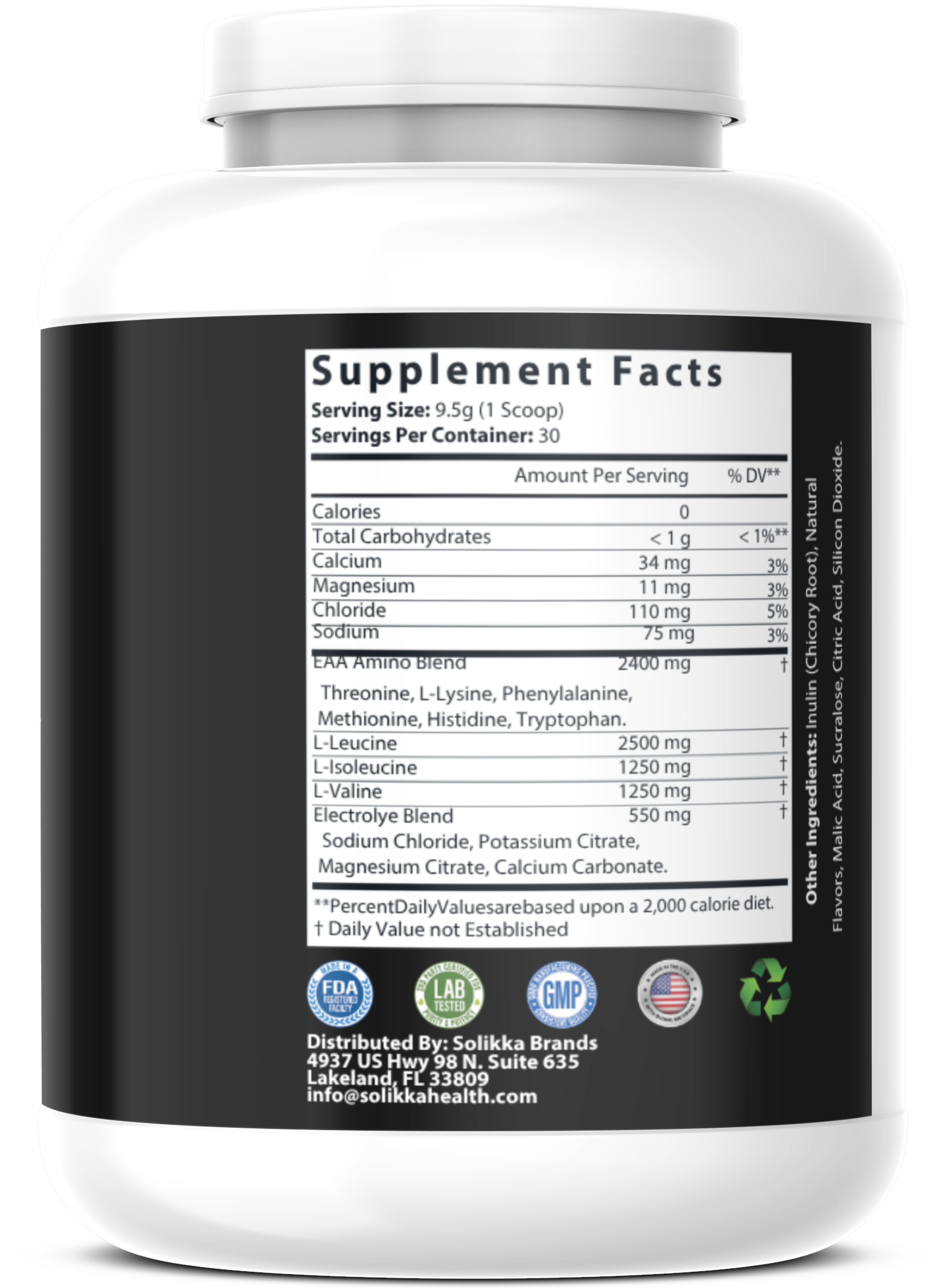 BCAA + EAA Strawberry Candy 300g w/Natural Flavor