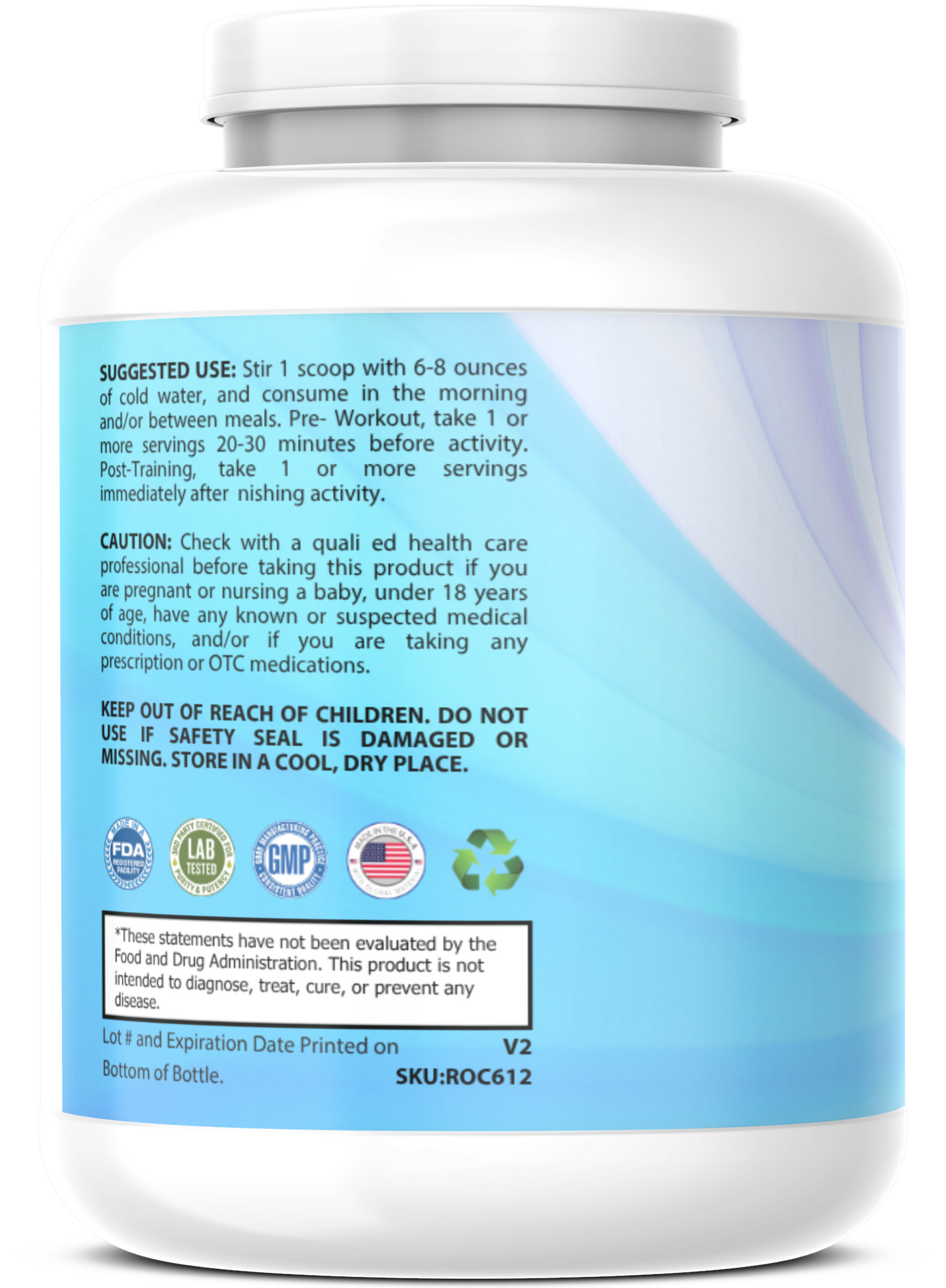 Energized Aminos Raspberry Iced Tea 360g – 40 serv