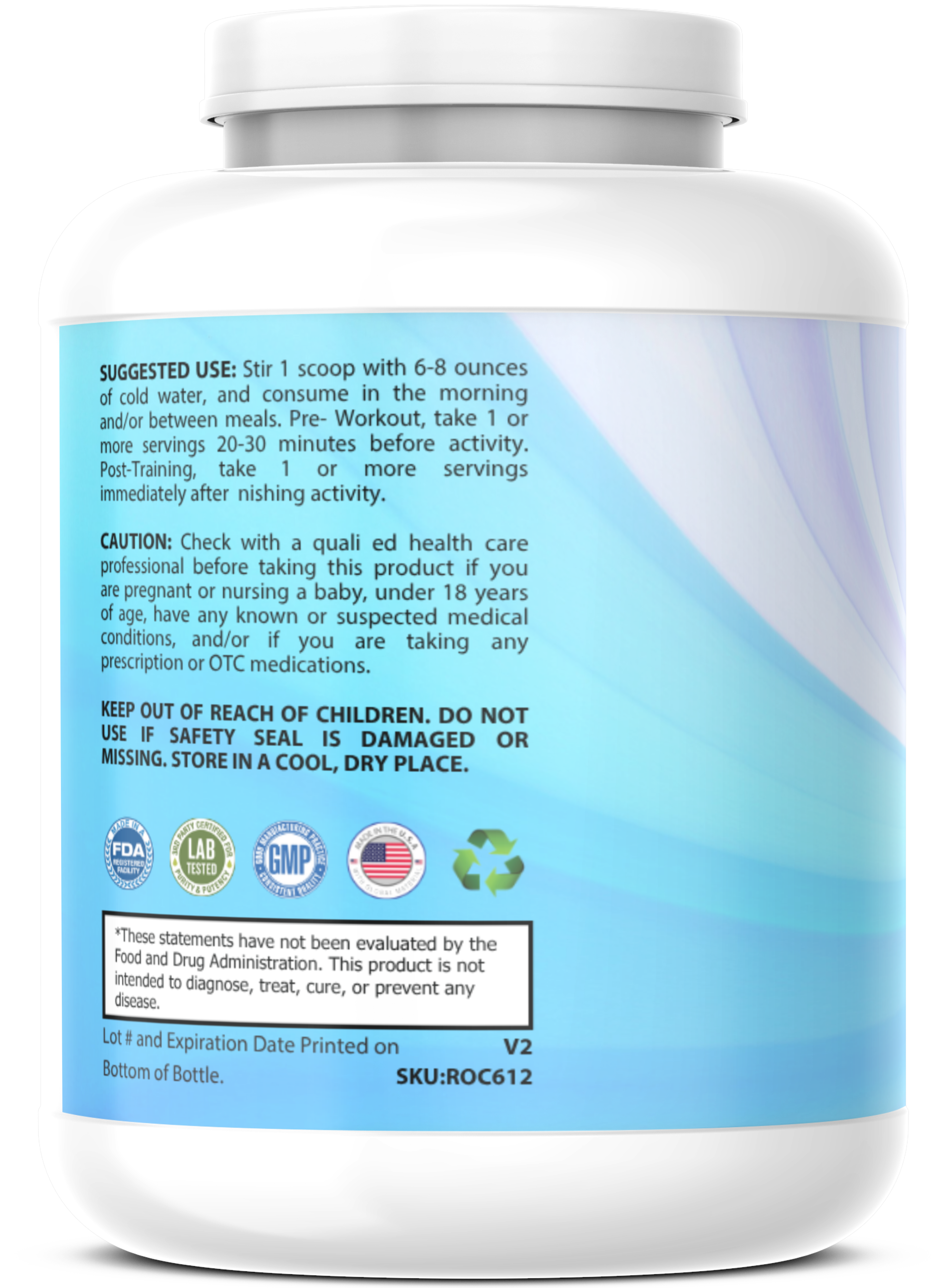 Energized Aminos Raspberry Iced Tea 360g – 40 serv