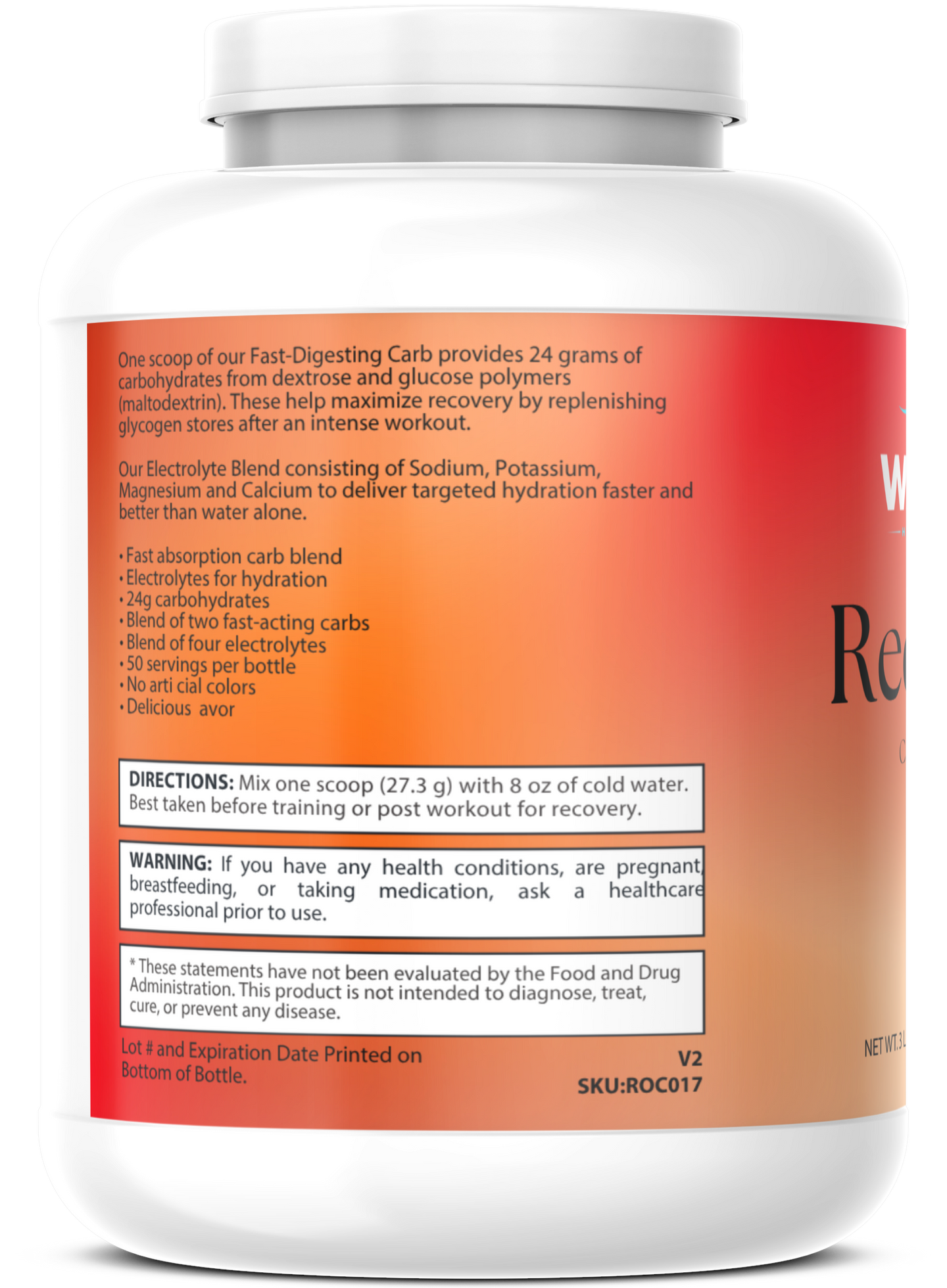 Recovery Carb + Electrolyte Summer Punch 1365g