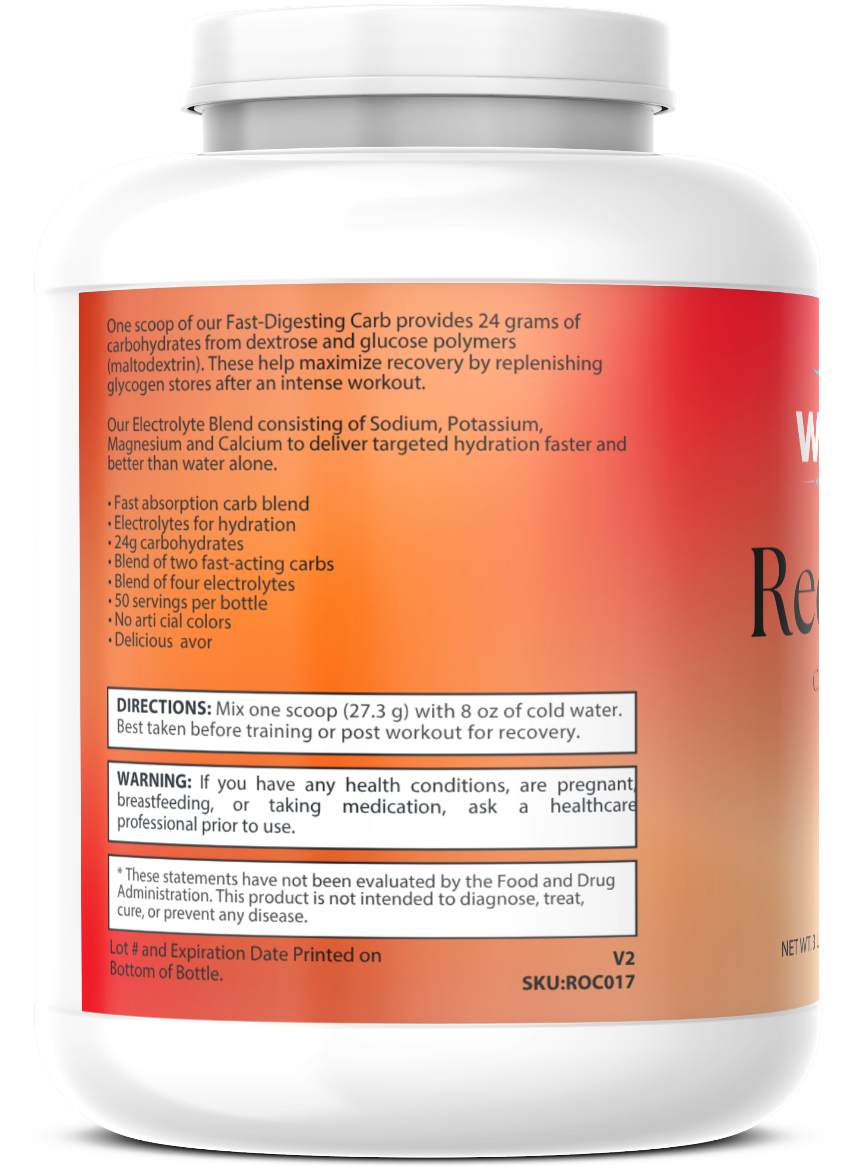 Recovery Carb + Electrolyte Summer Punch 1365g