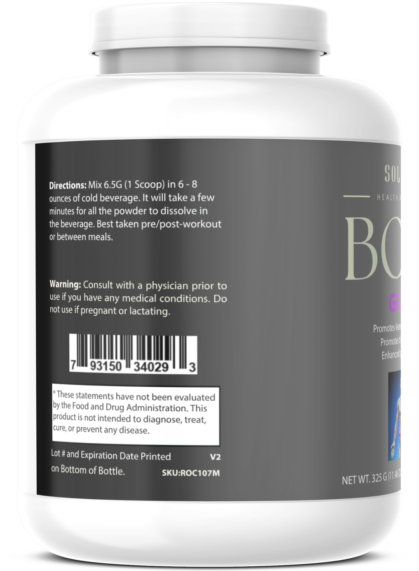 BCAA Grape 325g – 50 servings