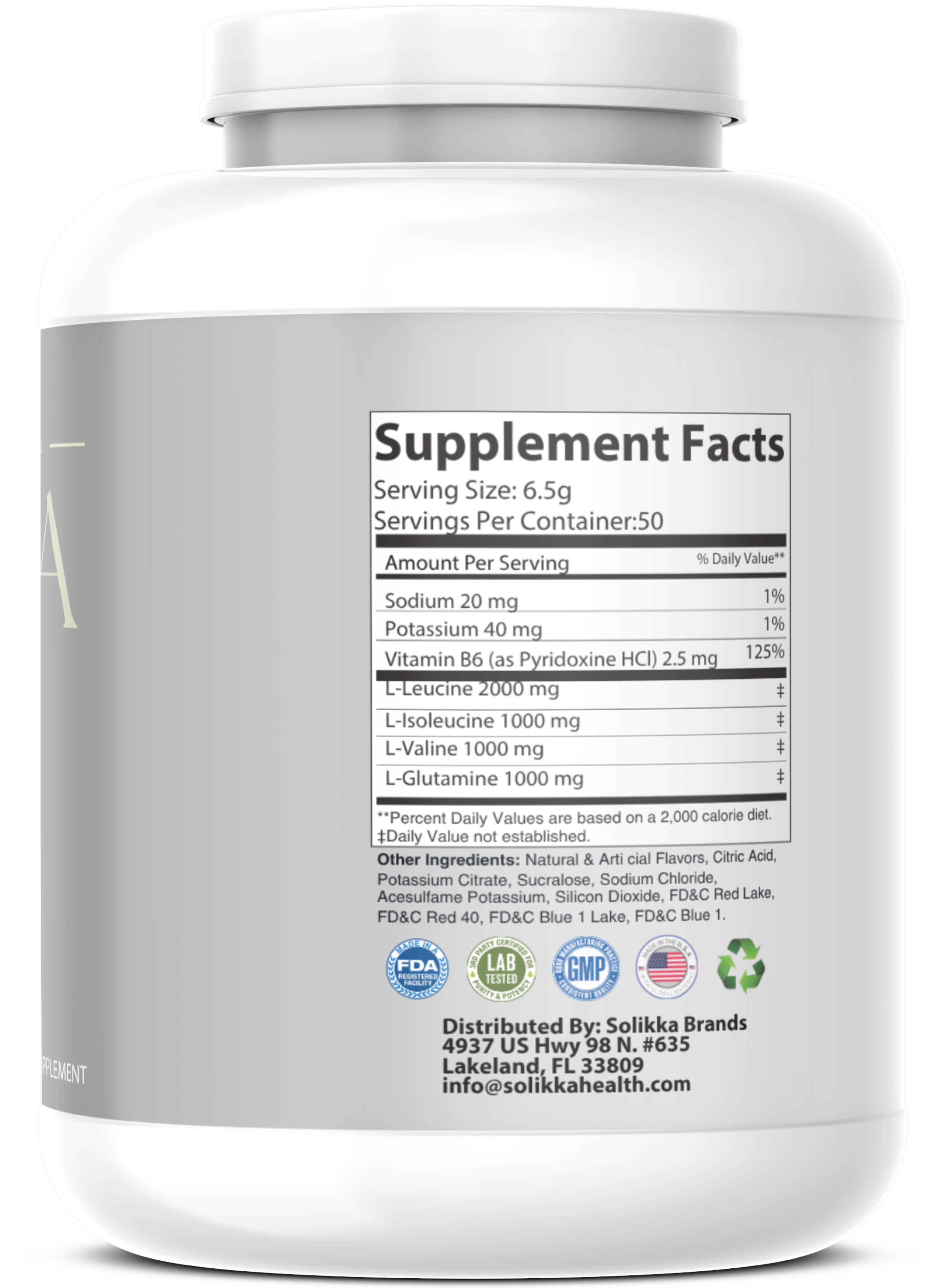 BCAA Grape 325g – 50 servings