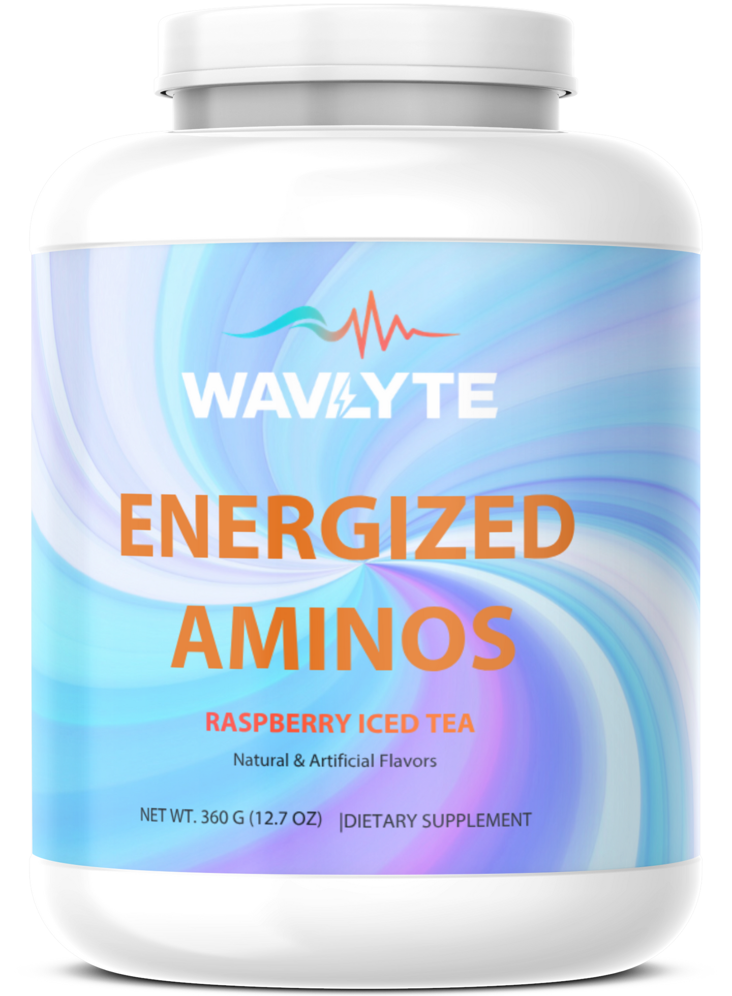 Energized Aminos Raspberry Iced Tea 360g – 40 serv