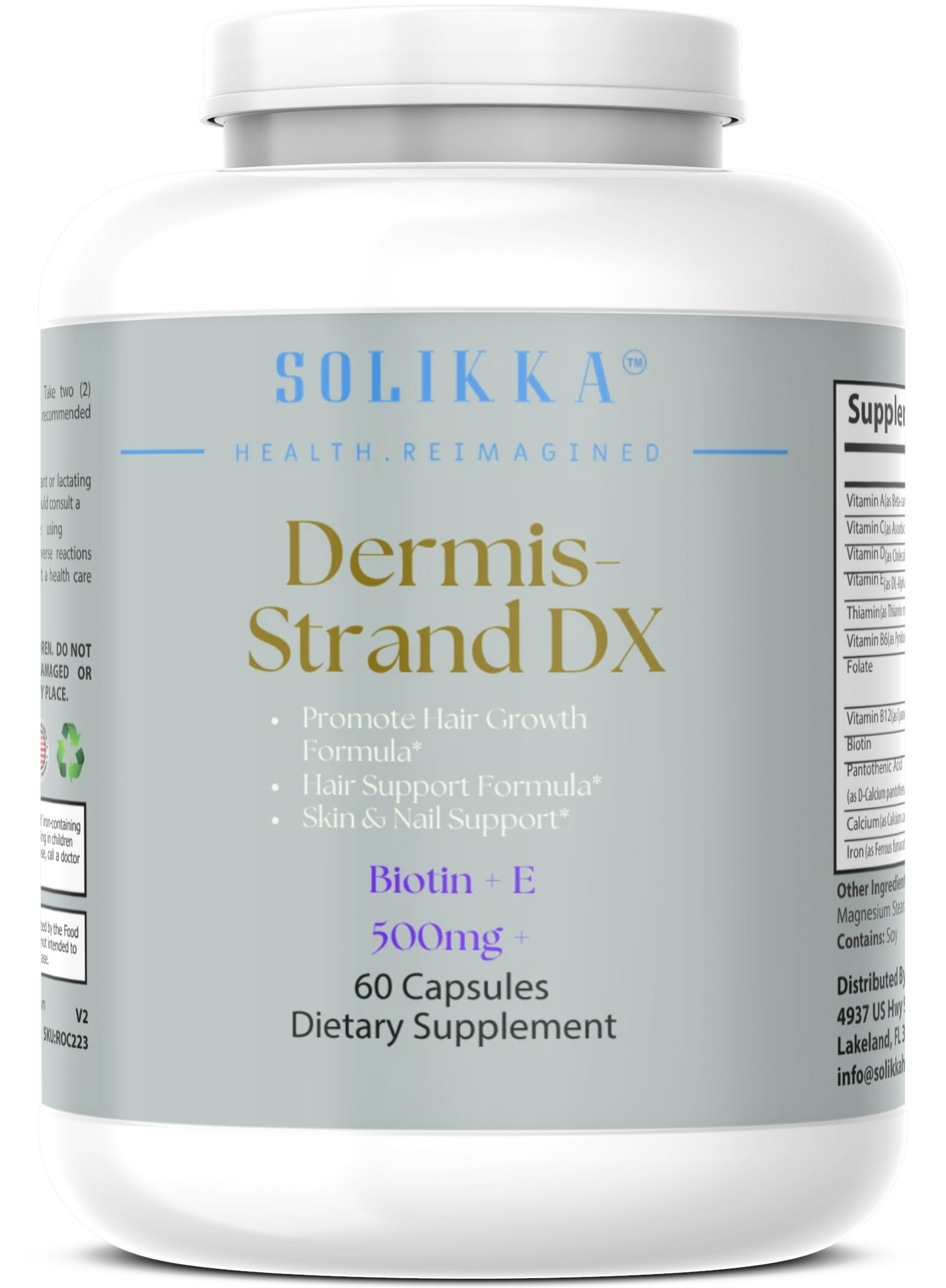 Biotin +E Derma Strand DX