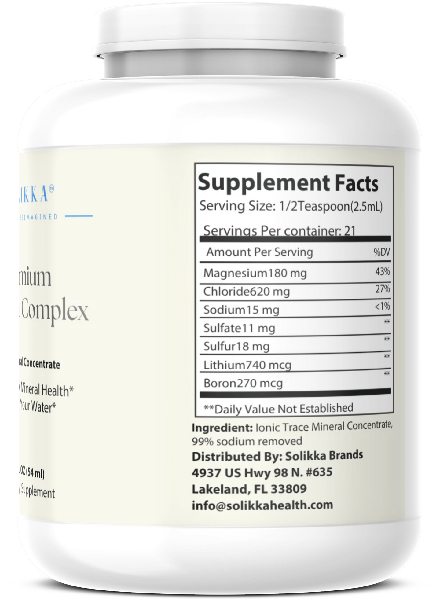 Premium Mineral Complex 2 fl oz