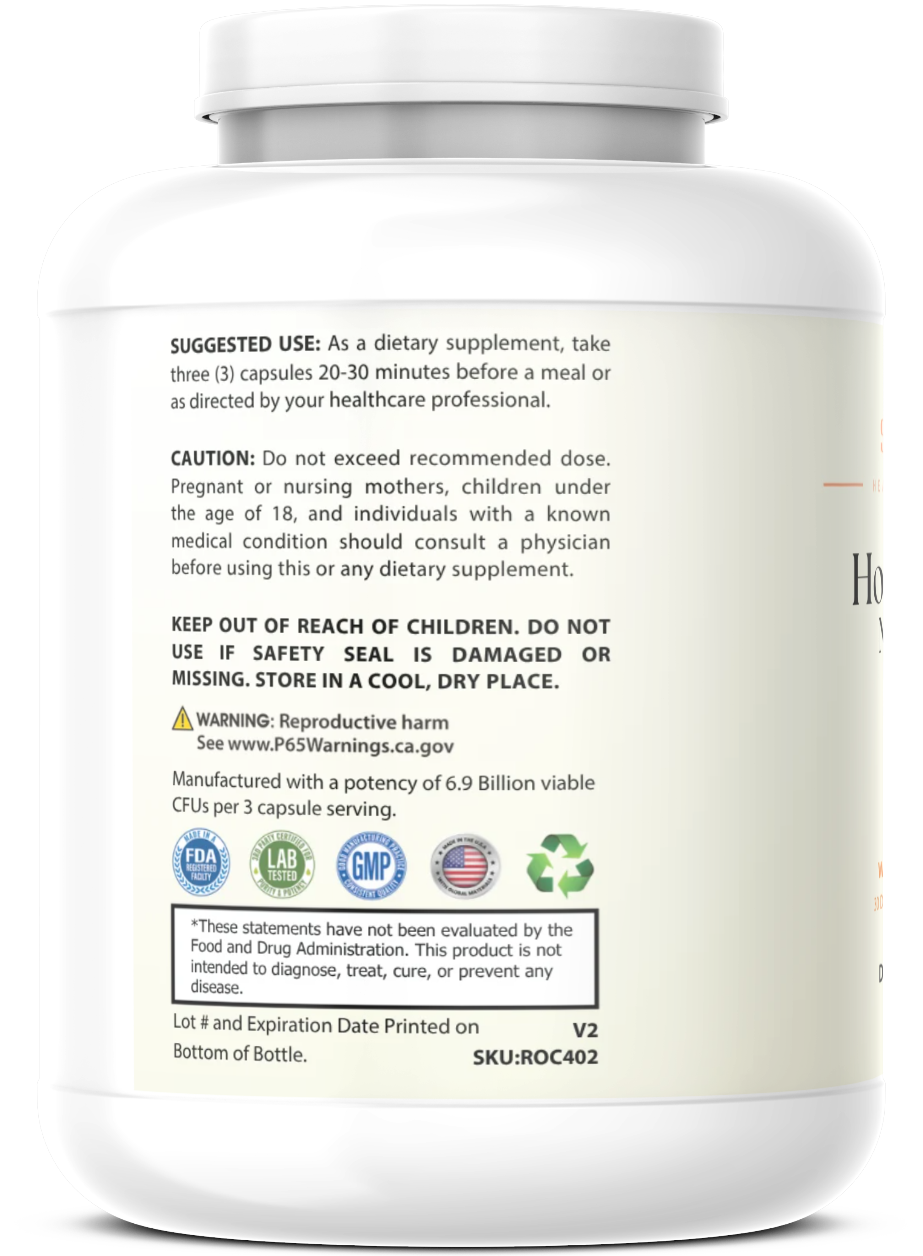 Premium Menopause Support w/Wild Yam Extract