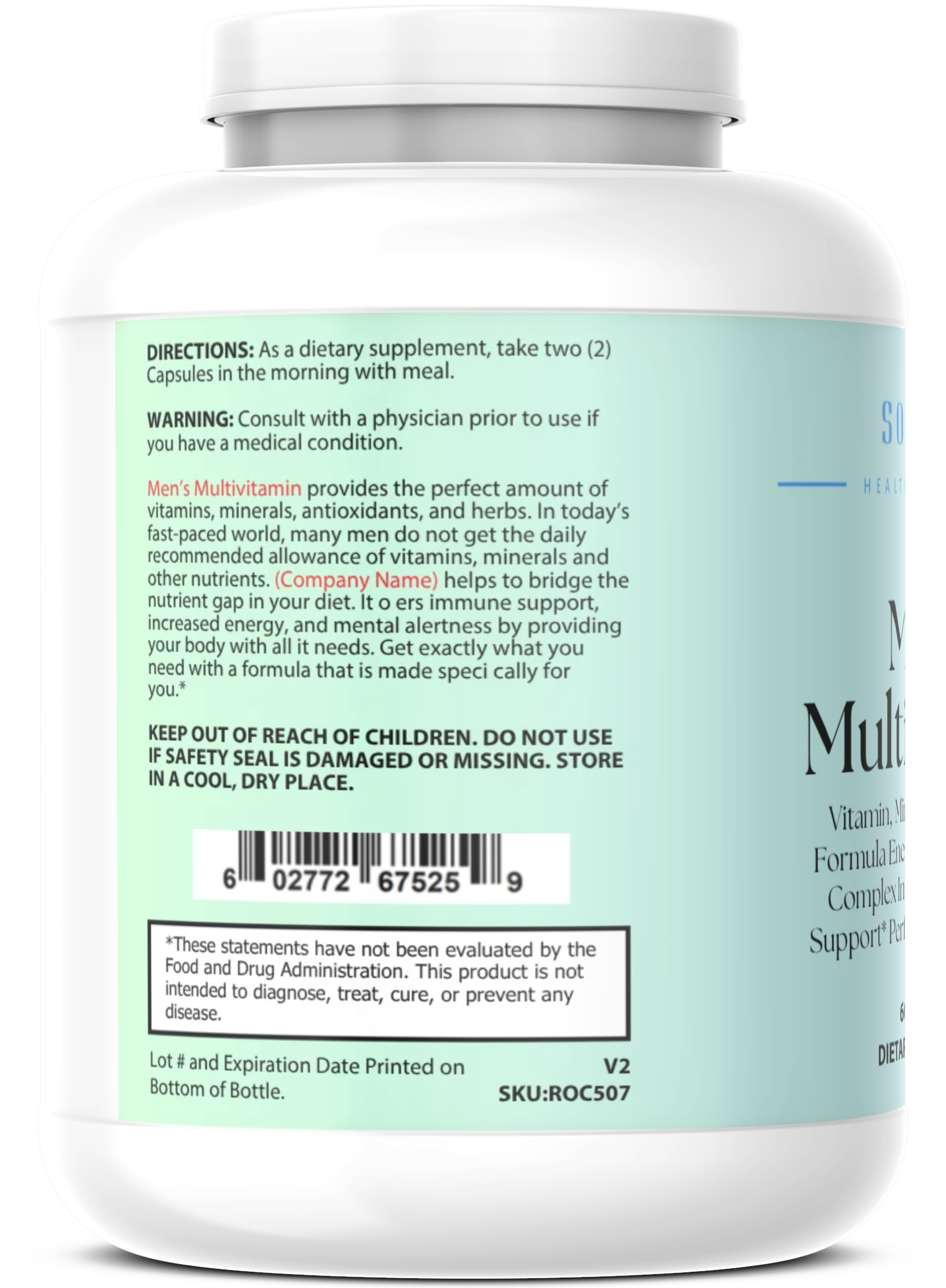 Ultra Multivitamin For Men