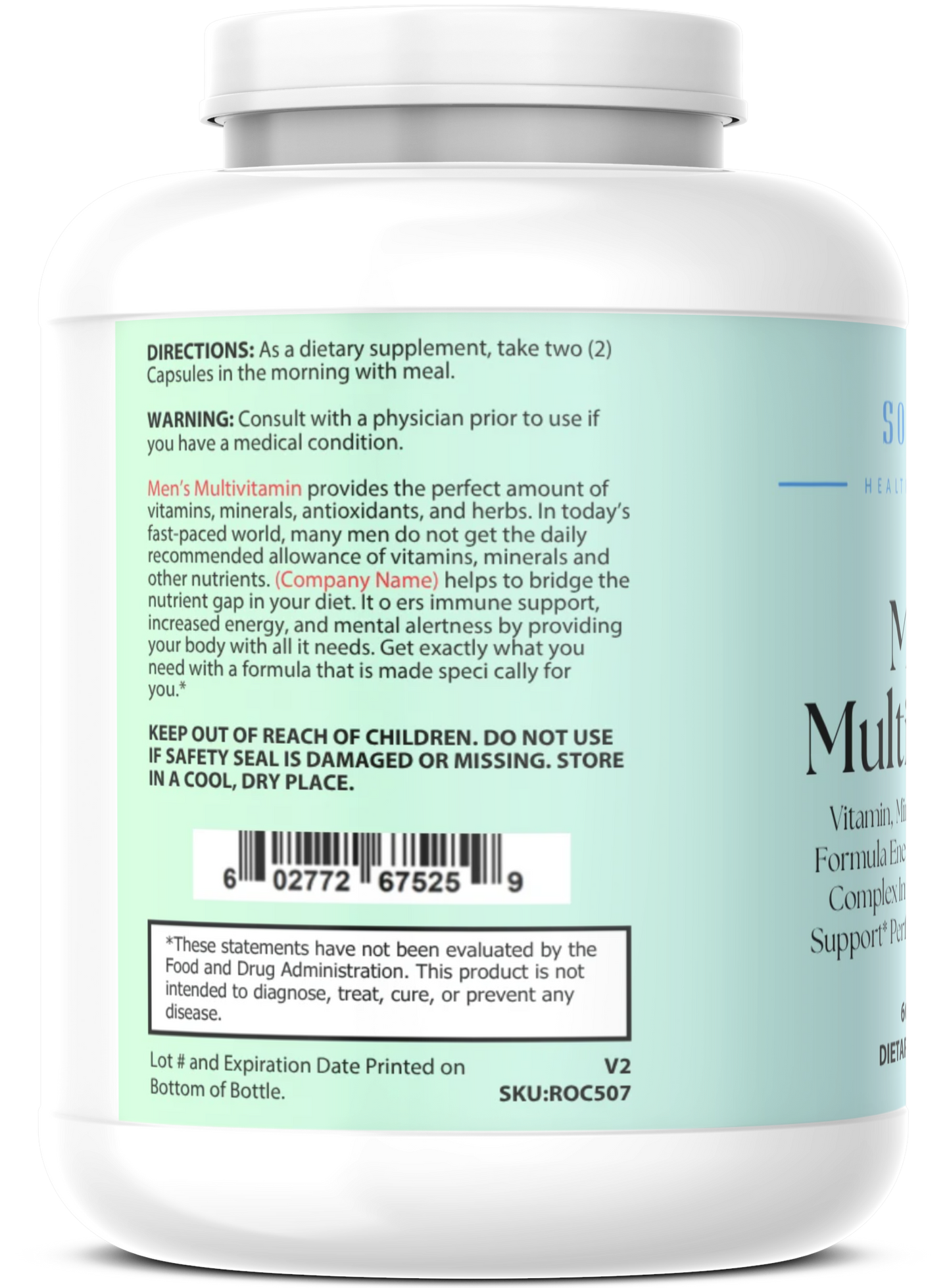Ultra Multivitamin For Men