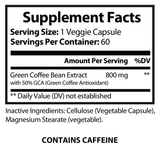 Green Coffee Bean w/GCA - 800mg – image 2